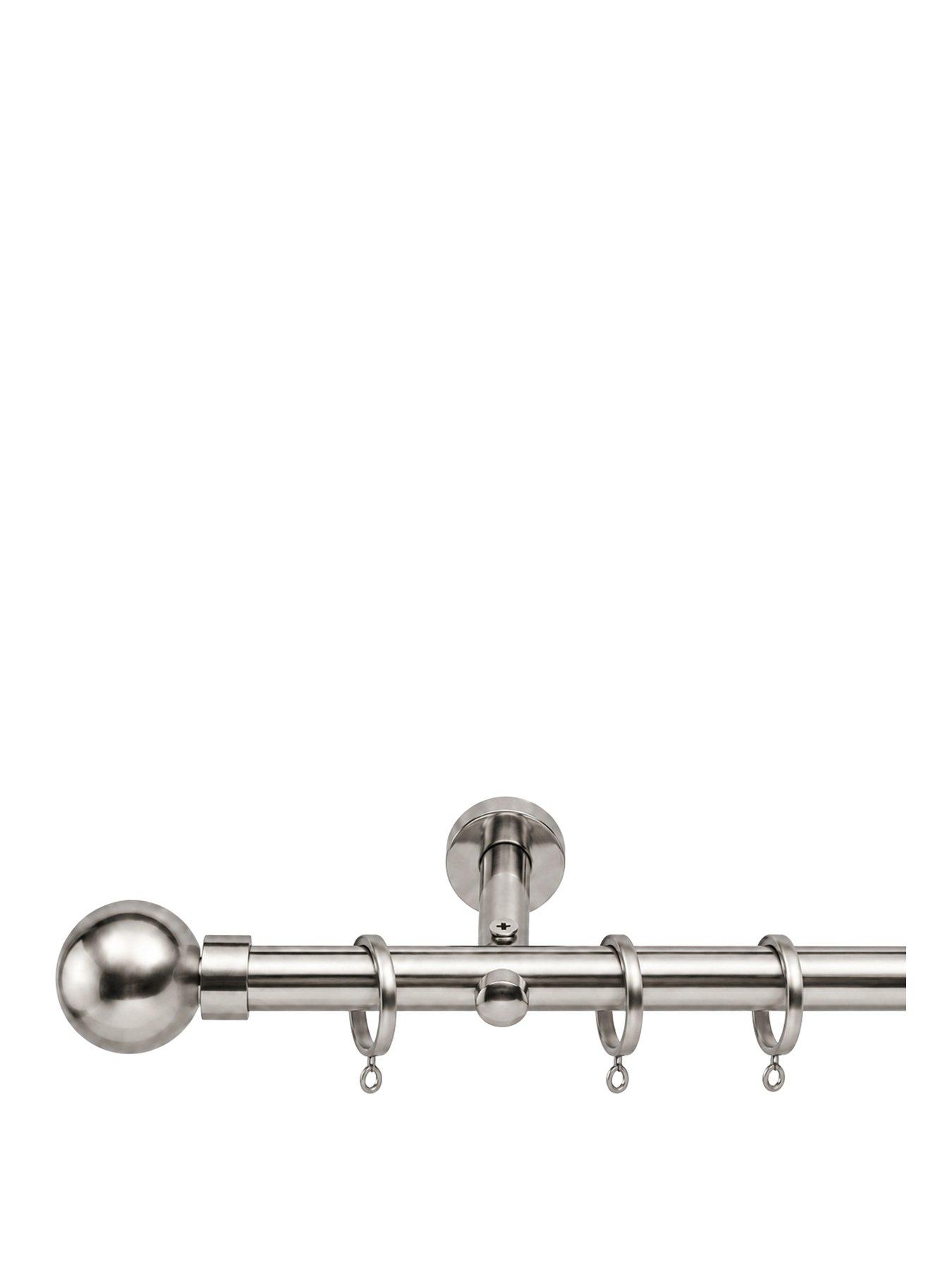 Image 2 of 7 of The Very Collection Fixed Length 28mm Premium Curtain Pole 240cm
