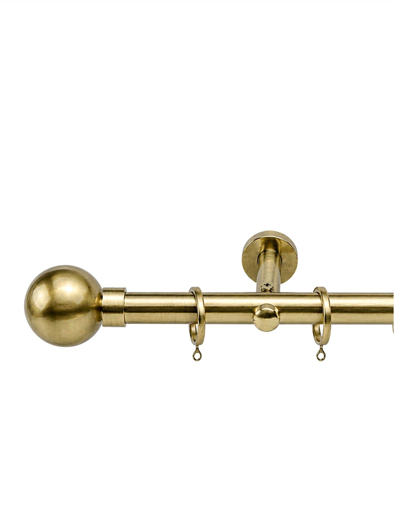 Image 3 of 7 of The Very Collection Fixed Length 28mm Premium Curtain Pole 240cm