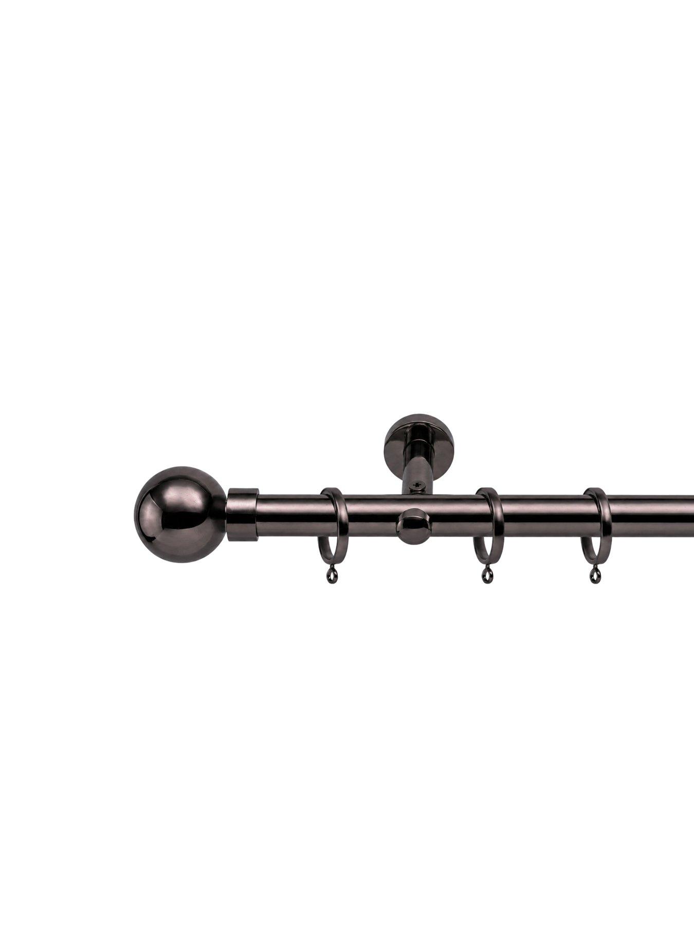 Image 5 of 7 of The Very Collection Fixed Length 28mm Premium Curtain Pole 240cm