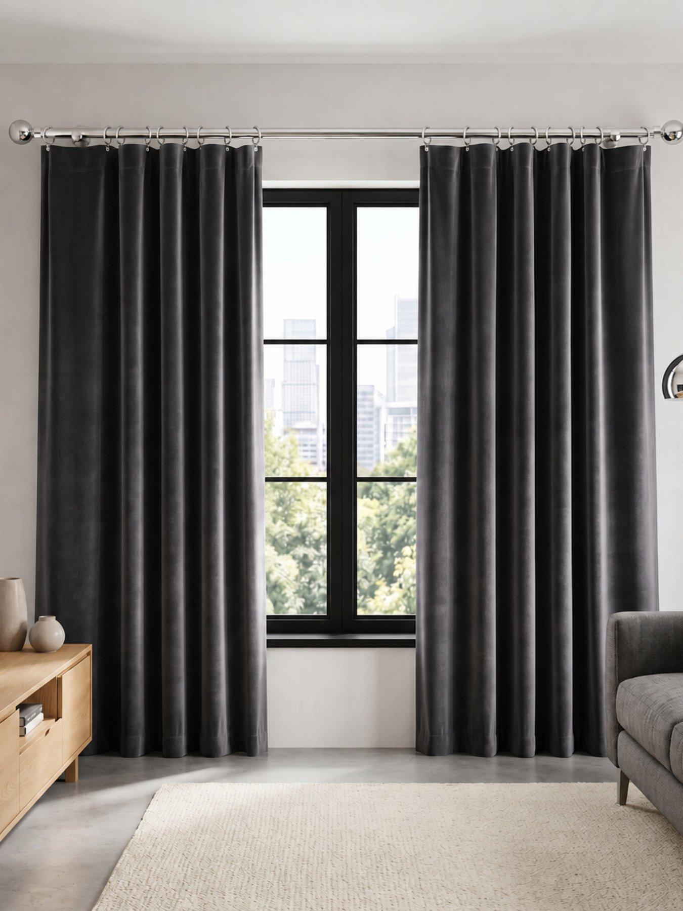 Image 7 of 7 of The Very Collection Fixed Length 28mm Premium Curtain Pole 240cm