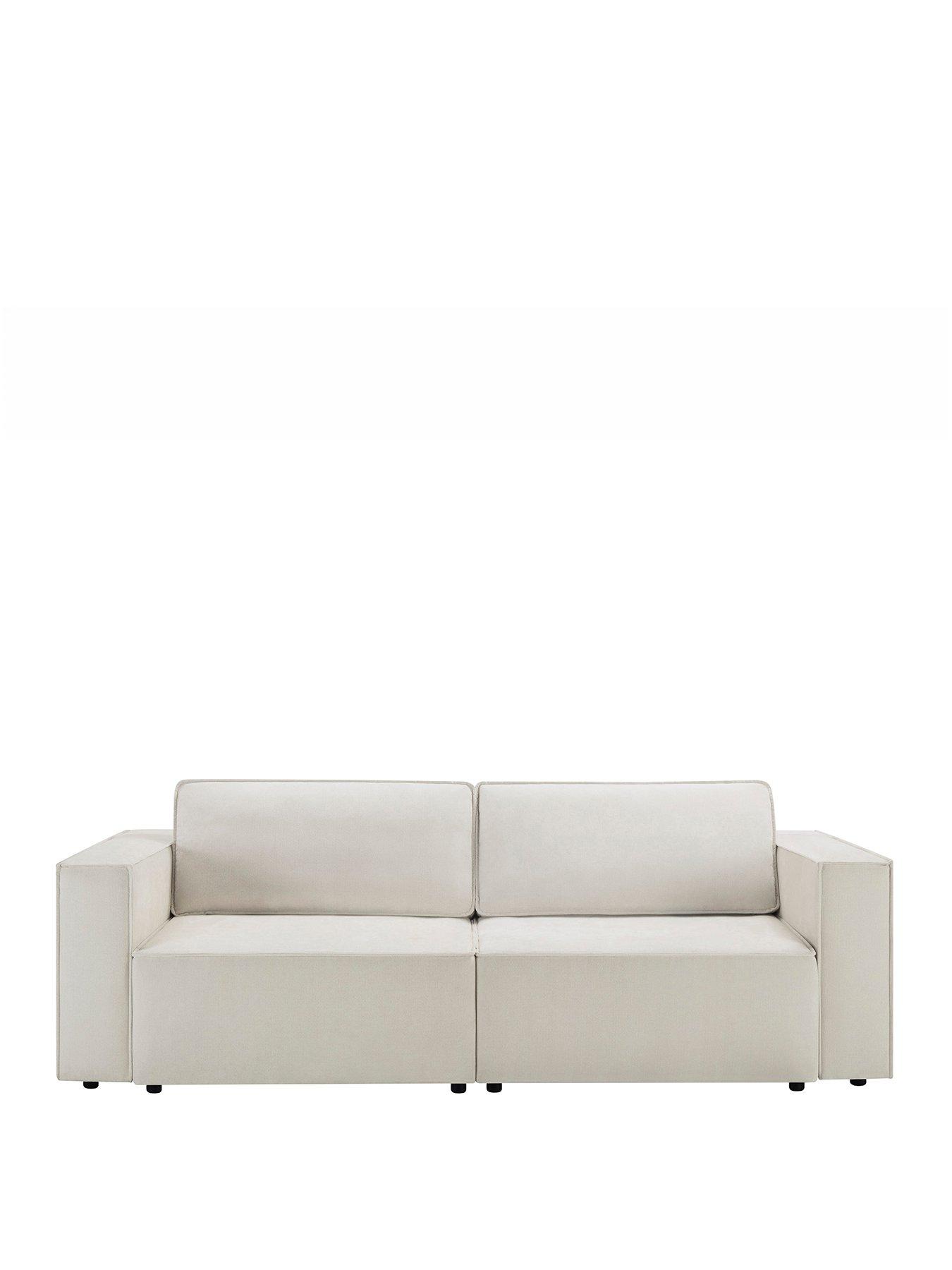 Image 2 of 7 of Dusk Brooklyn Sofa Bed - Ivory