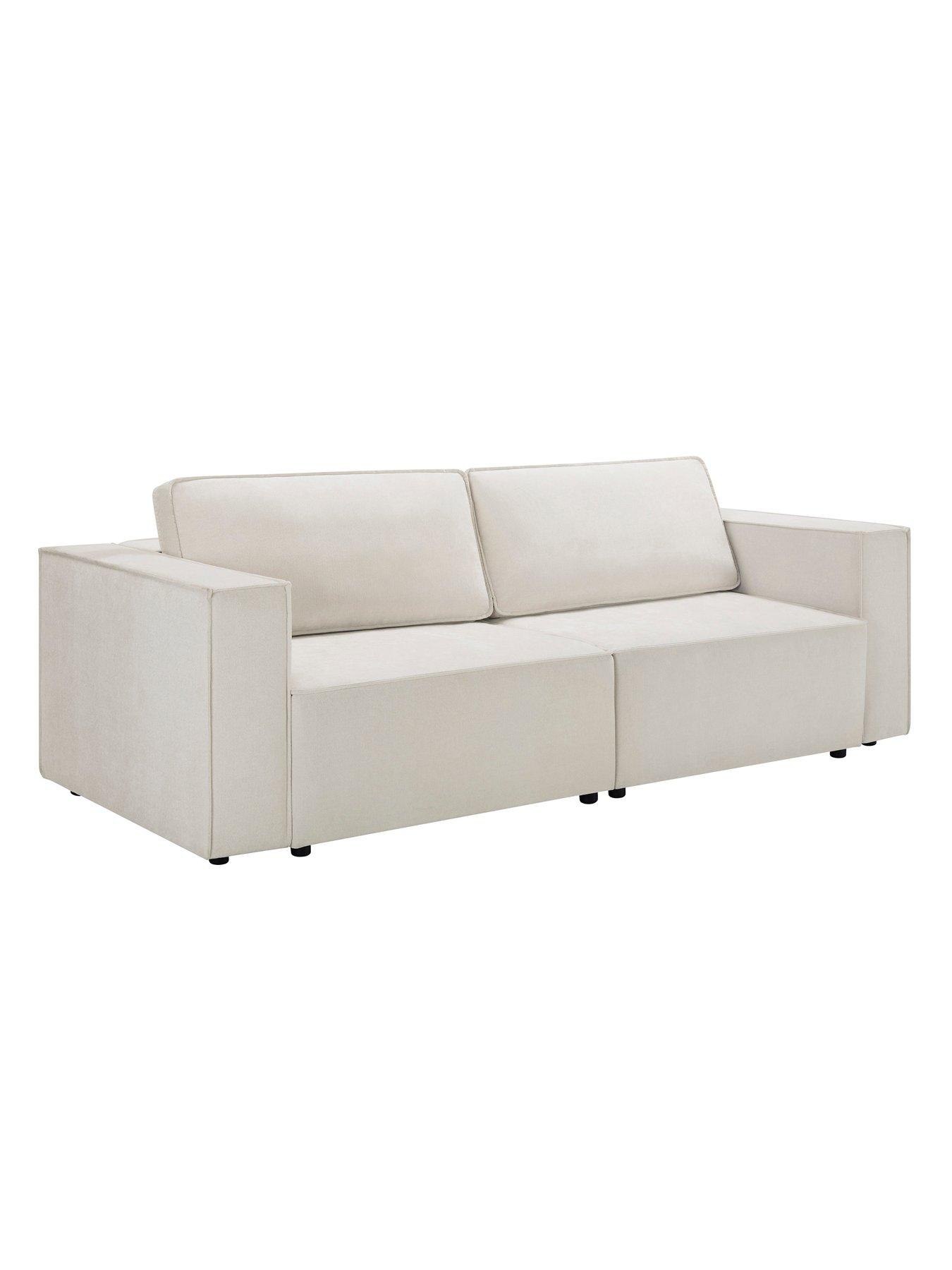 Image 3 of 7 of Dusk Brooklyn Sofa Bed - Ivory