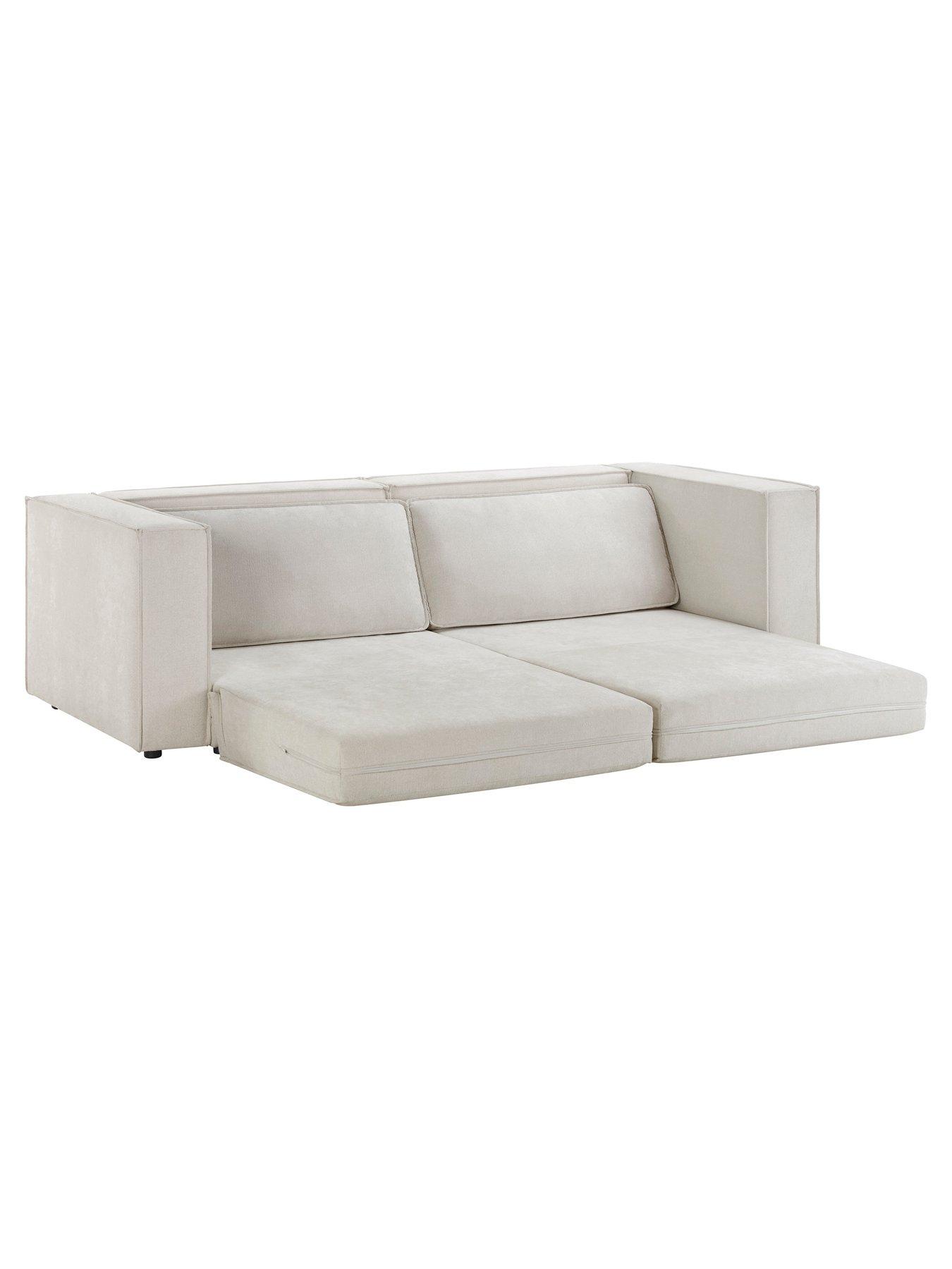 Image 4 of 7 of Dusk Brooklyn Sofa Bed - Ivory