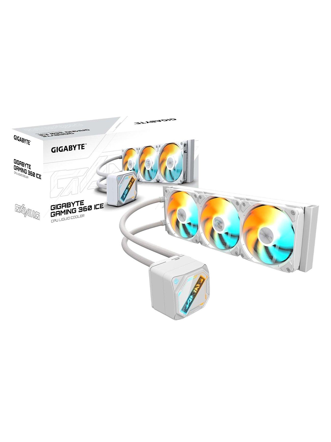 Image 5 of 7 of GIGABYTE GP-UD850GM PG5 ICE 80 Plus Gold 850W Modular Power Supply with GP-GIGABYTE GME 360 ICE Liquid Cooler - White