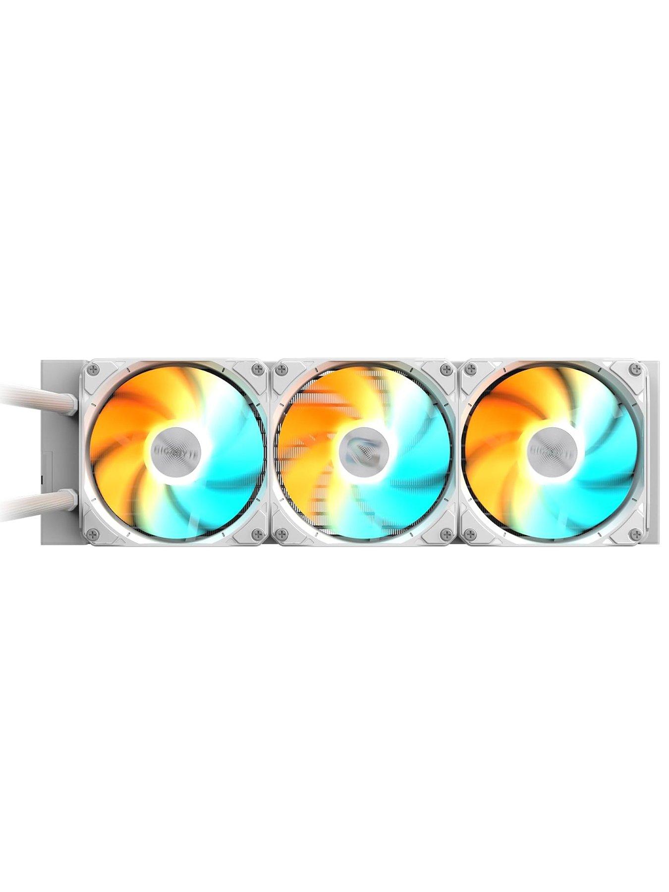 Image 7 of 7 of GIGABYTE GP-UD850GM PG5 ICE 80 Plus Gold 850W Modular Power Supply with GP-GIGABYTE GME 360 ICE Liquid Cooler - White