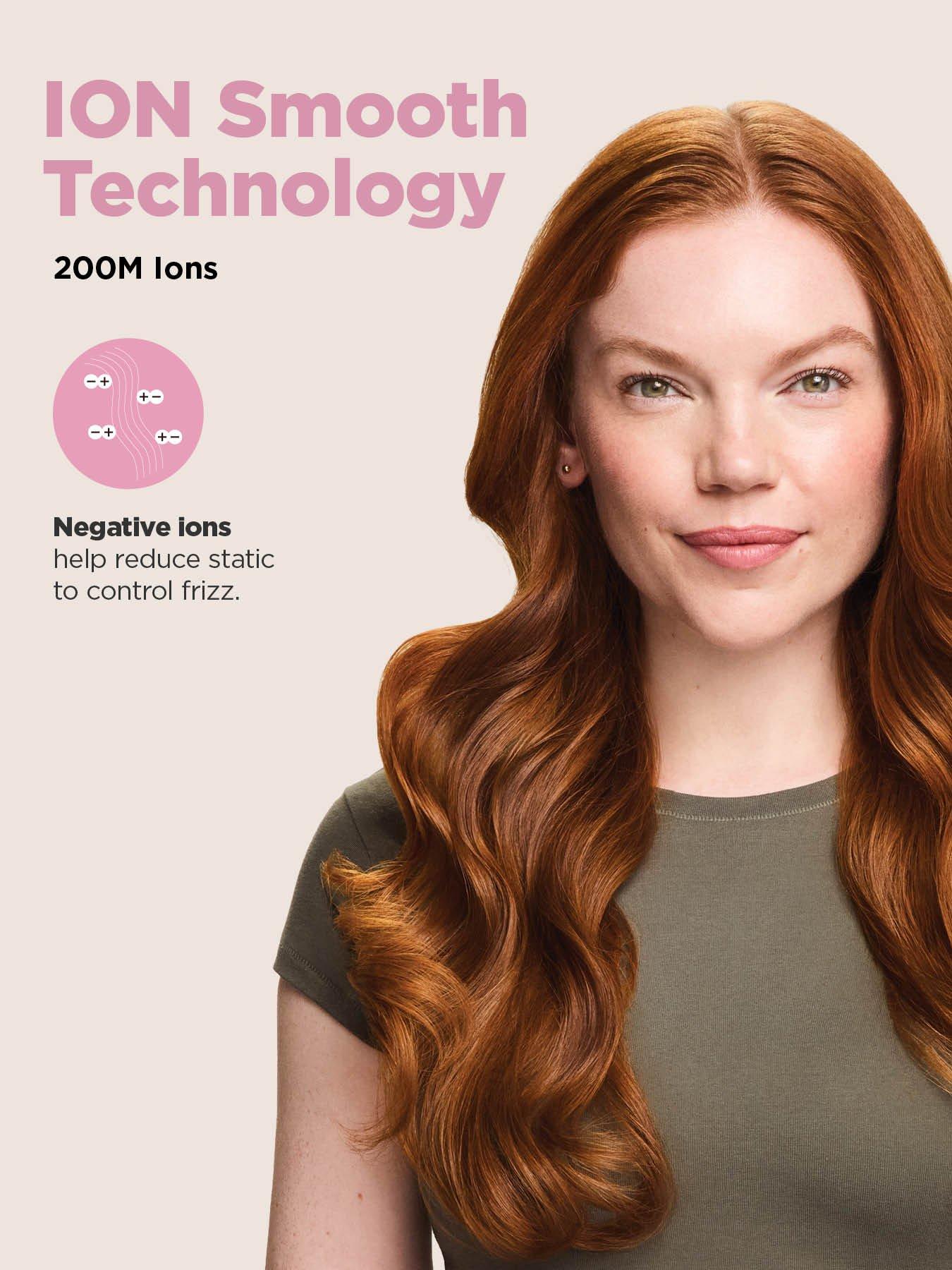 Image 4 of 7 of Shark FlexStyle IonCurl Ion Air Drying, Curling and Styling System - Pink HD850UKPK