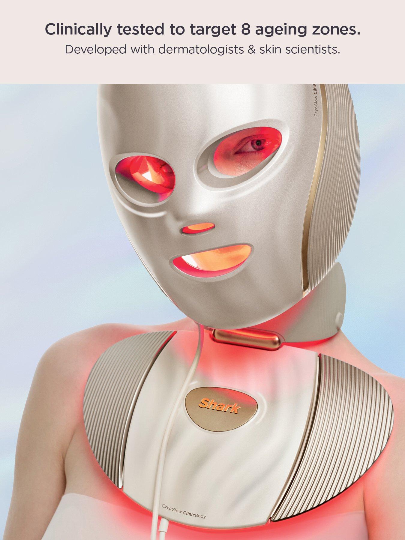 Image 2 of 7 of Shark Shark CryoGlow Clinic Face + Body Under-Eye Contrast Therapy &amp; LED Anti-Ageing &amp; Blemish Clearing System