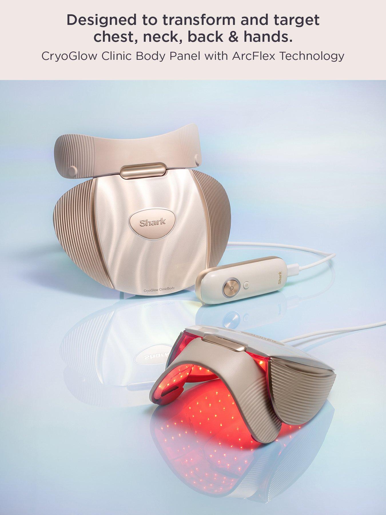 Image 4 of 7 of Shark Shark CryoGlow Clinic Face + Body Under-Eye Contrast Therapy &amp; LED Anti-Ageing &amp; Blemish Clearing System