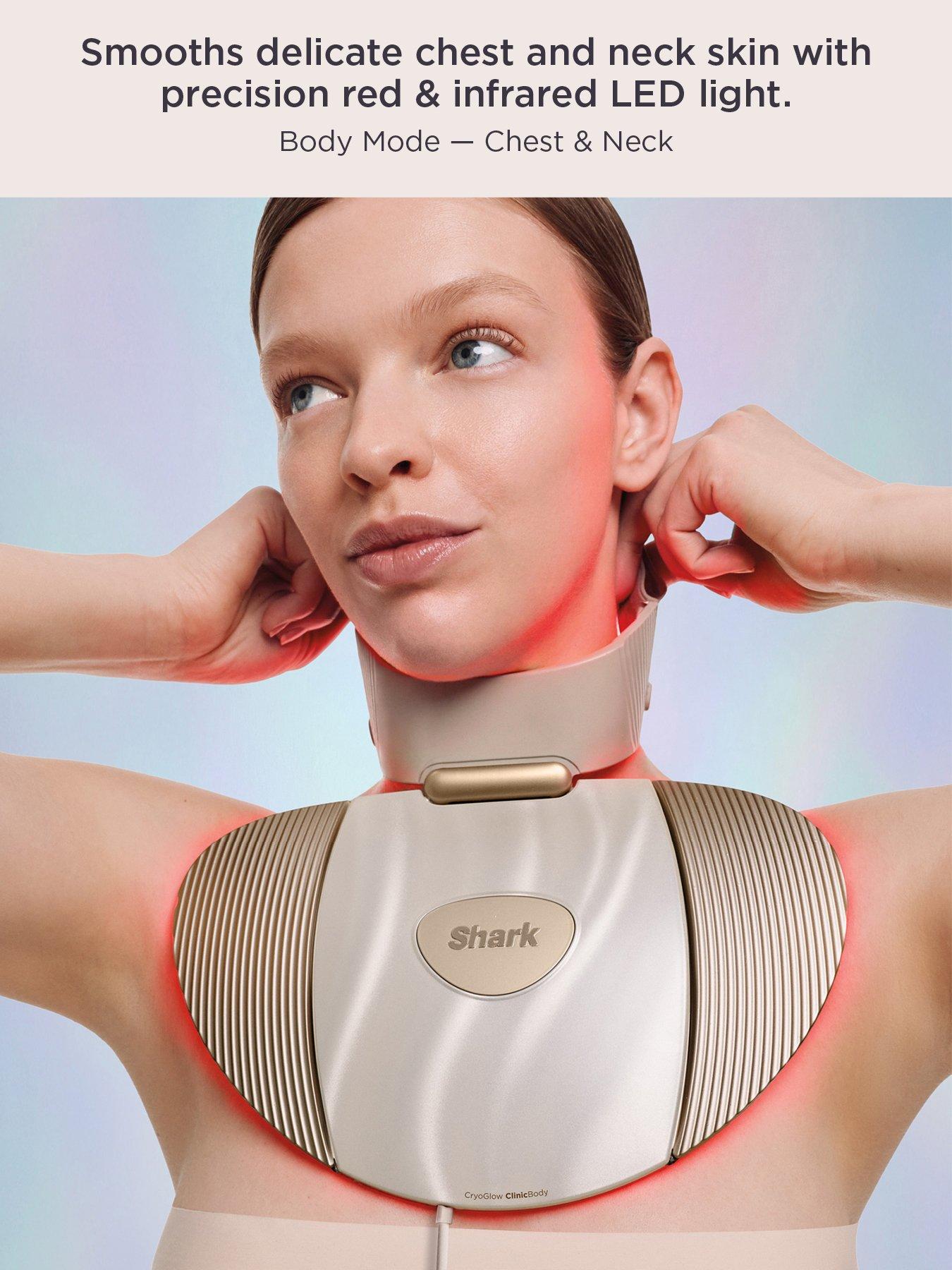 Image 6 of 7 of Shark Shark CryoGlow Clinic Face + Body Under-Eye Contrast Therapy &amp; LED Anti-Ageing &amp; Blemish Clearing System