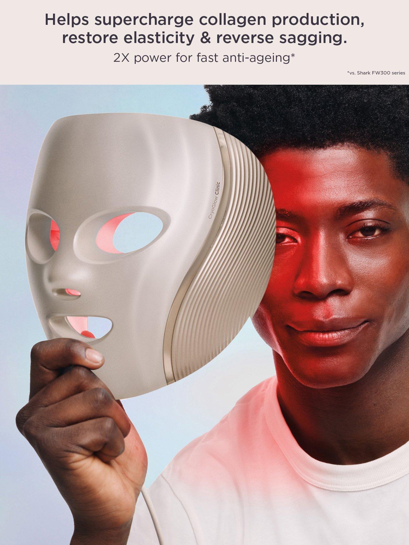 Image 3 of 7 of Shark CryoGlow Clinic Face + Body Under-Eye Contrast Therapy &amp; LED Anti-Ageing &amp; Blemish Clearing System