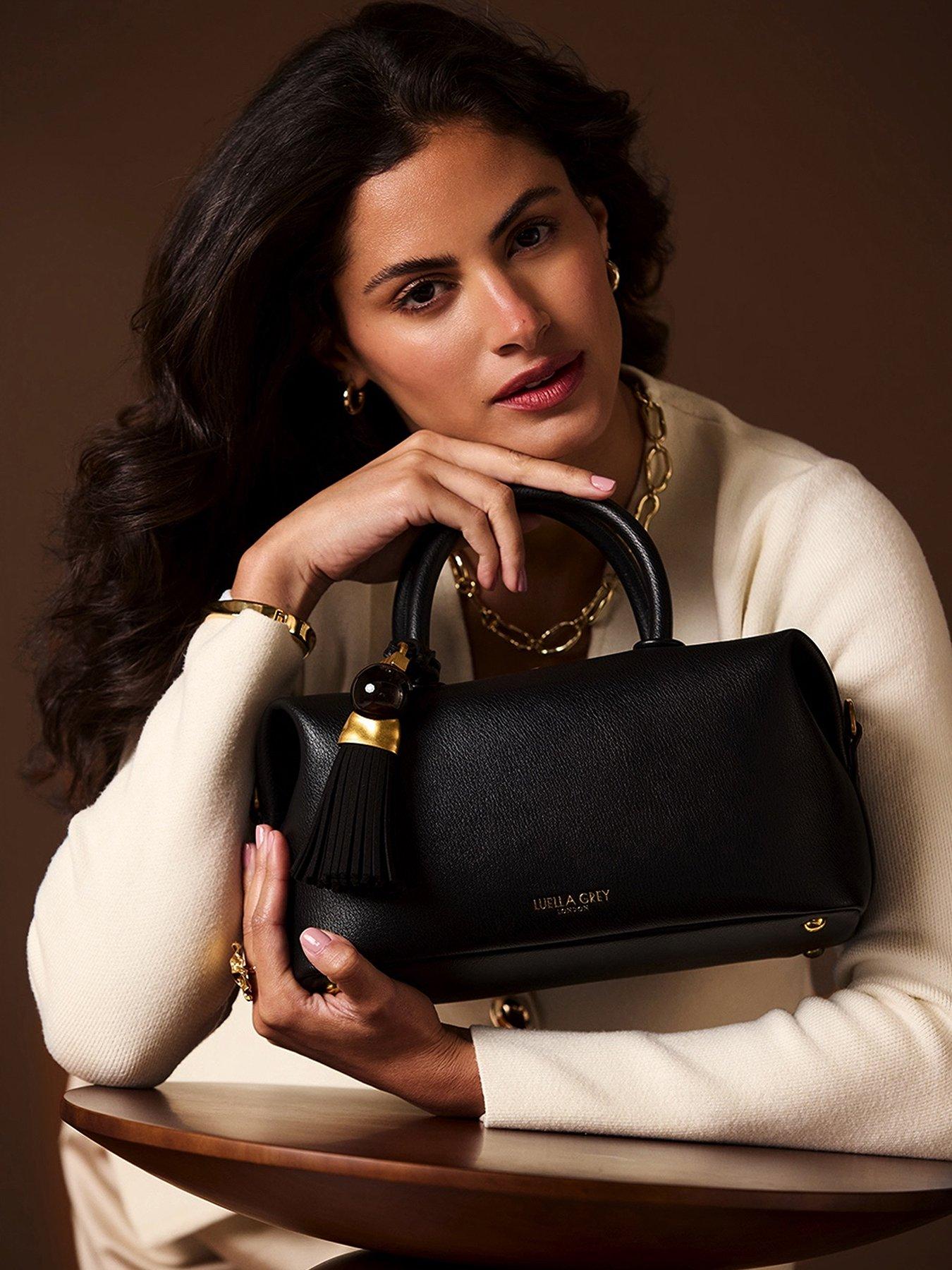 Luella Grey Women's Black 'Alessia' Bowler Tote In - Image 2