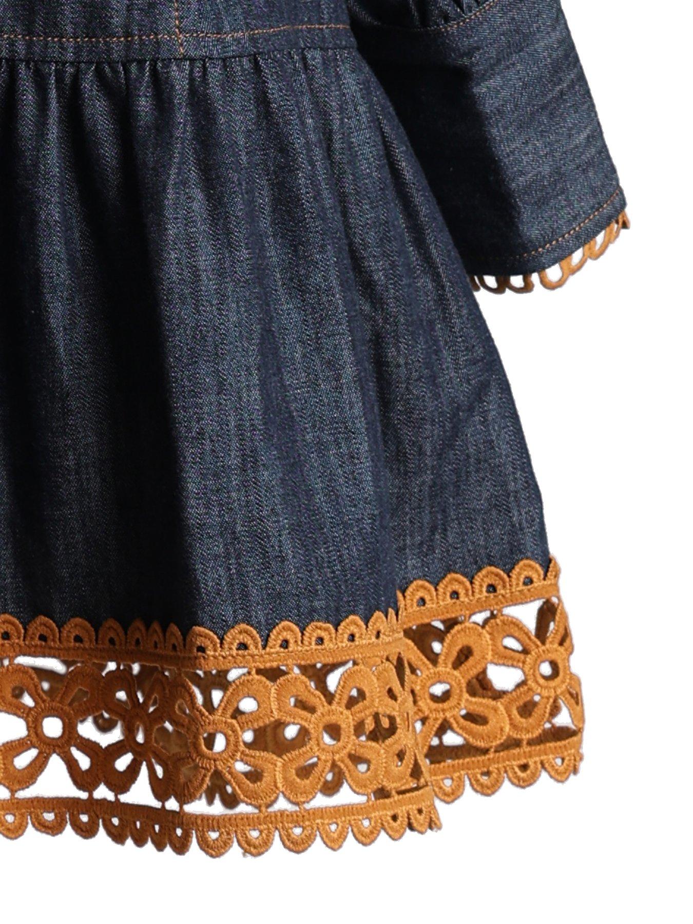 Image 3 of 5 of Emily Lovelock ELORA DENIM DRESS