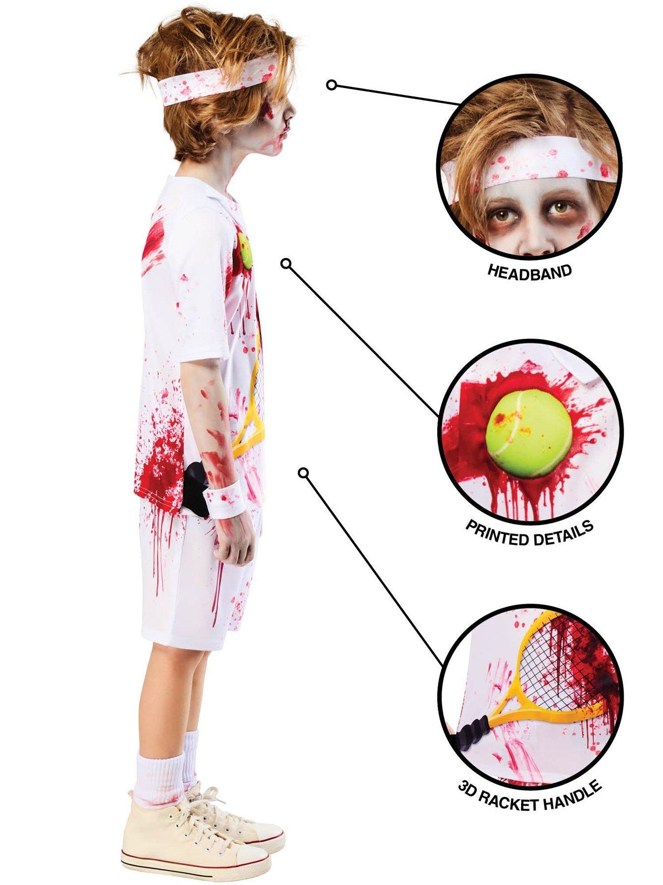 Image 3 of 5 of Zombie Rotter Federer Child Costume