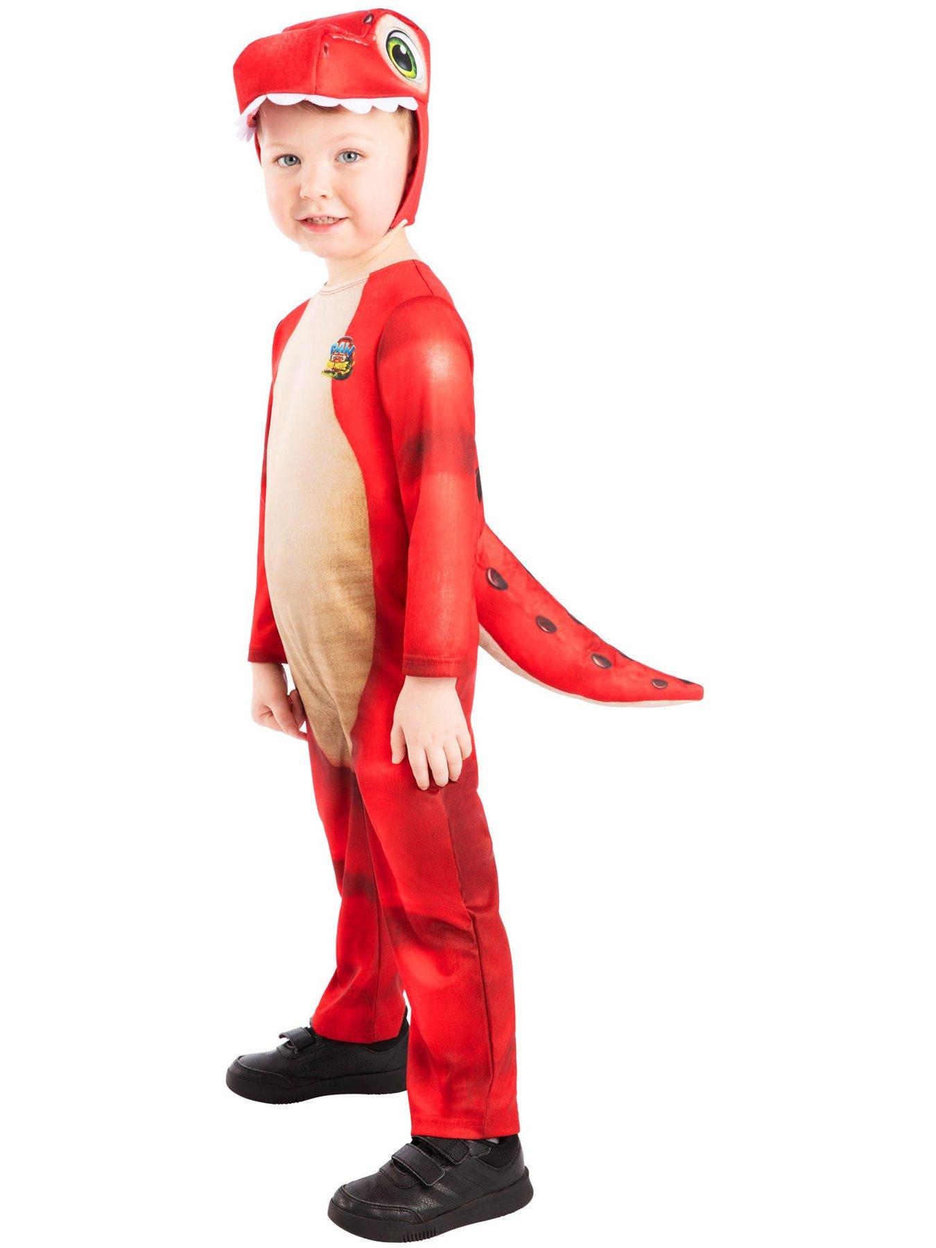 Image 3 of 5 of Paw Patrol The Dino Movie Rhubarb Child Costume