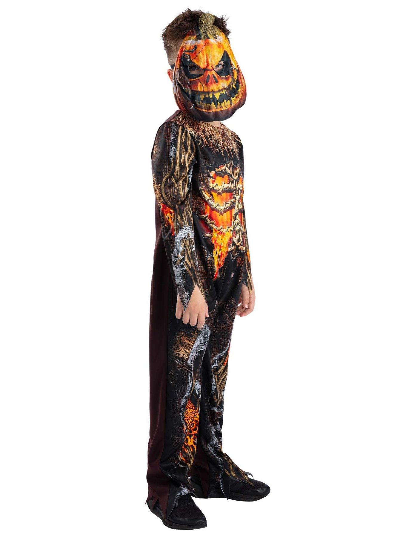 Image 2 of 3 of Kids Evil Pumpkin Costume