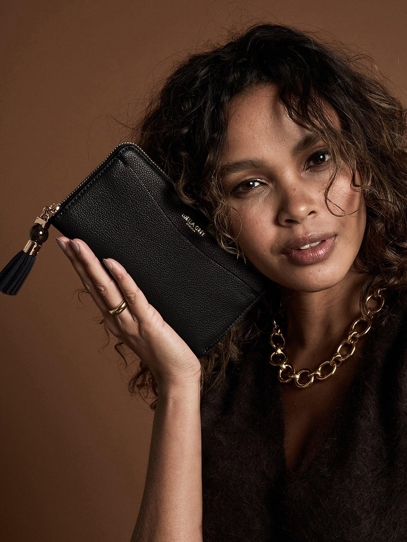 Luella Grey Capriana Large Purse In Black