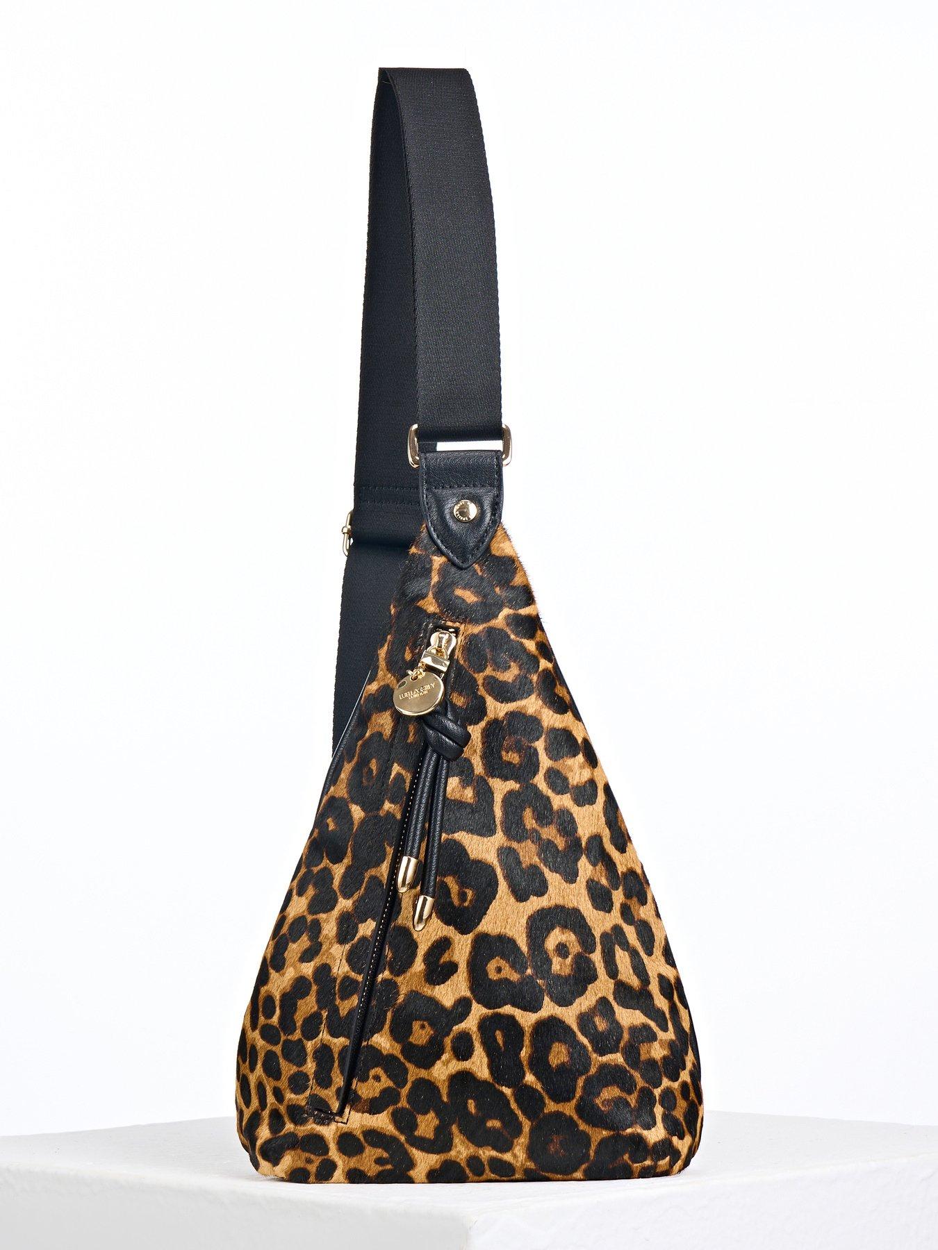 Image 2 of 7 of Luella Grey Womens Darla Leopard Print Bag - Brown