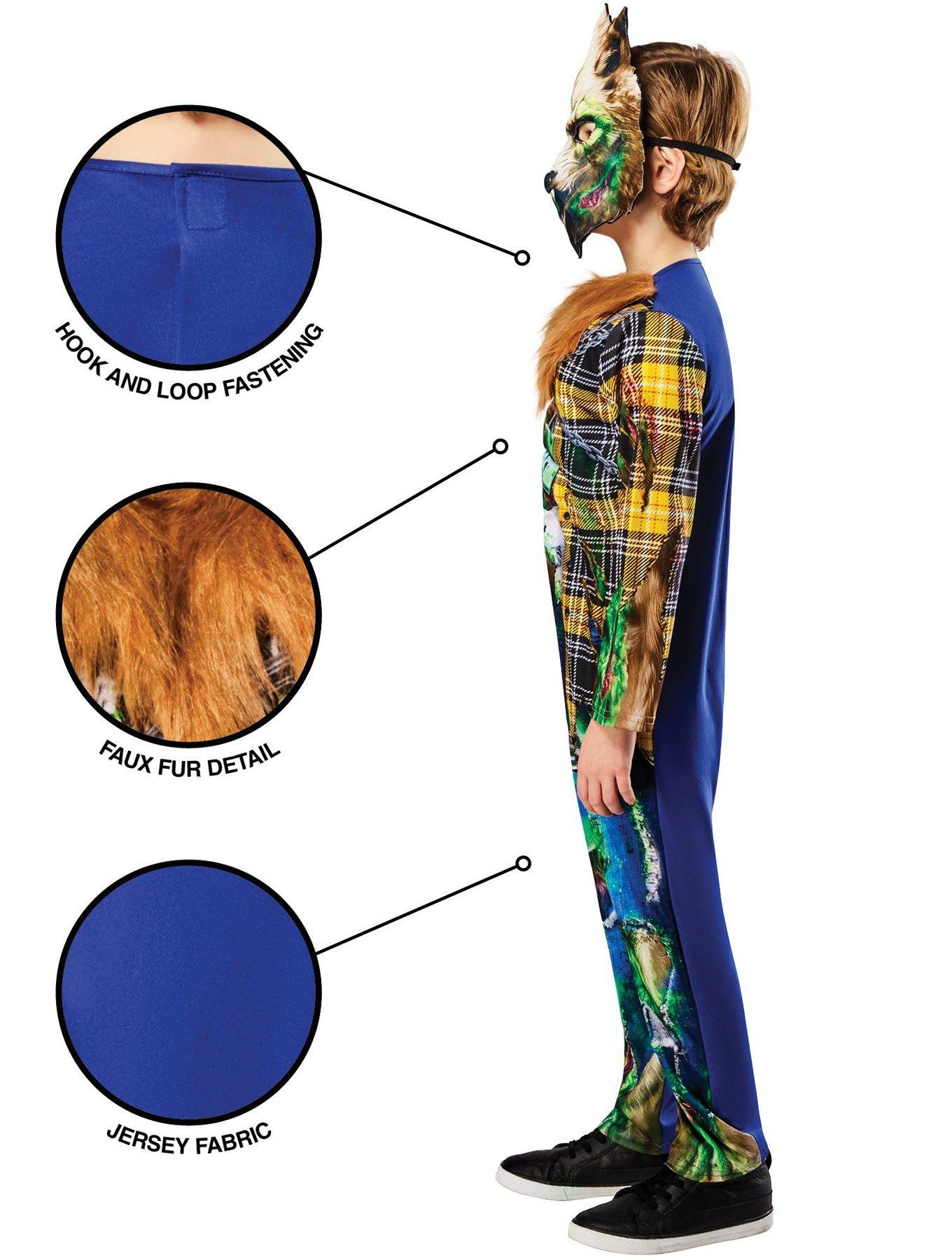Image 4 of 7 of Toxic Werewolf Child Costume