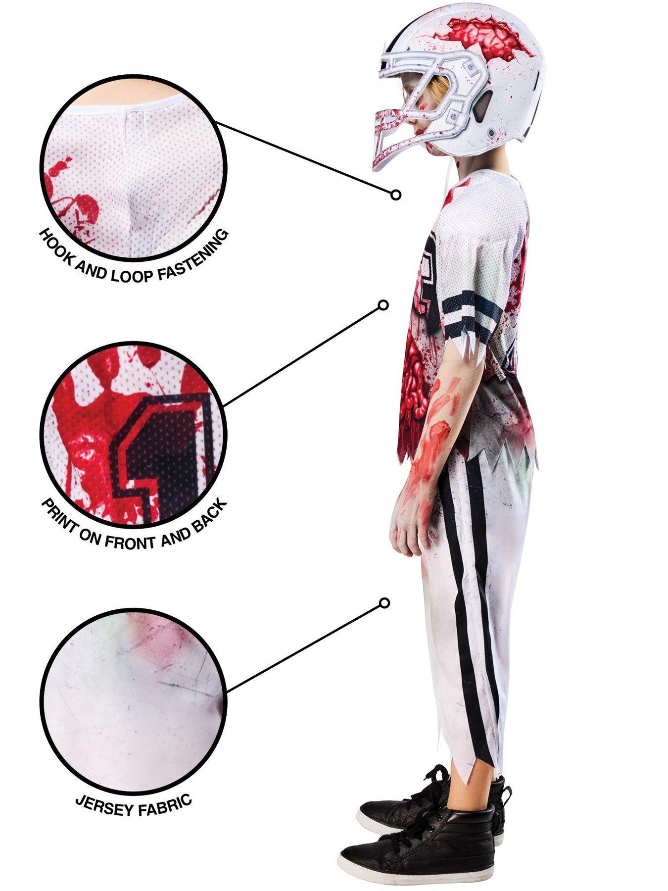 Image 4 of 7 of Zombie American Footballer Child Costume