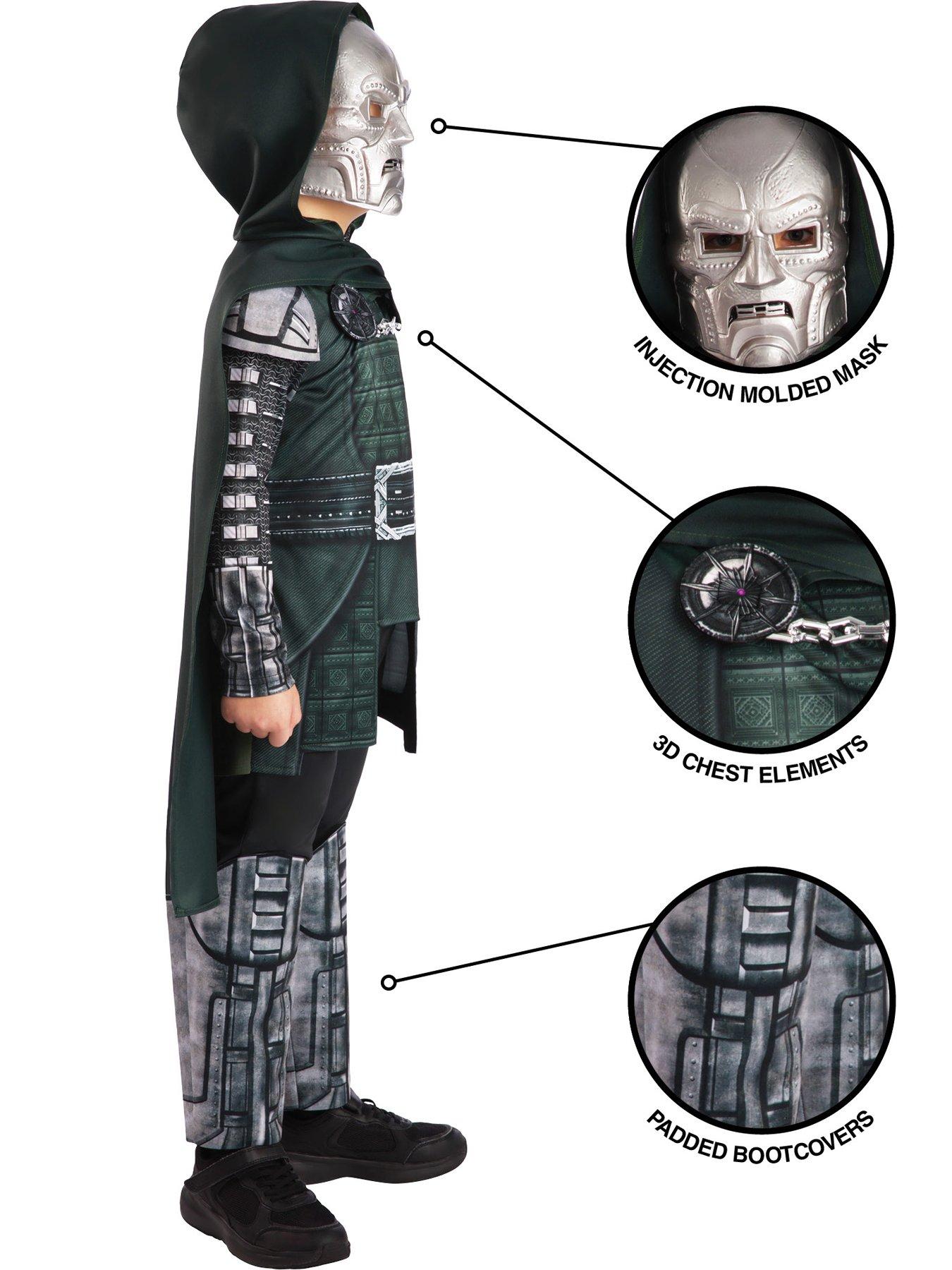 Image 3 of 7 of The Avengers Avengers Doomsday Dr Doom Child Costume