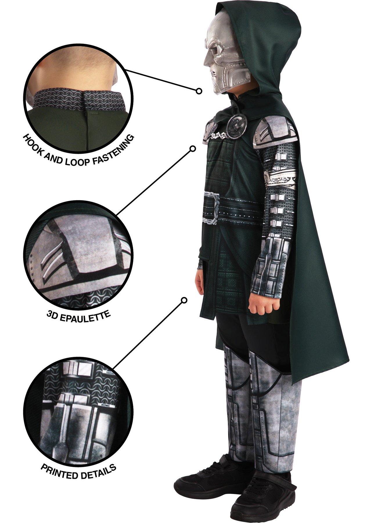 Image 4 of 7 of The Avengers Avengers Doomsday Dr Doom Child Costume