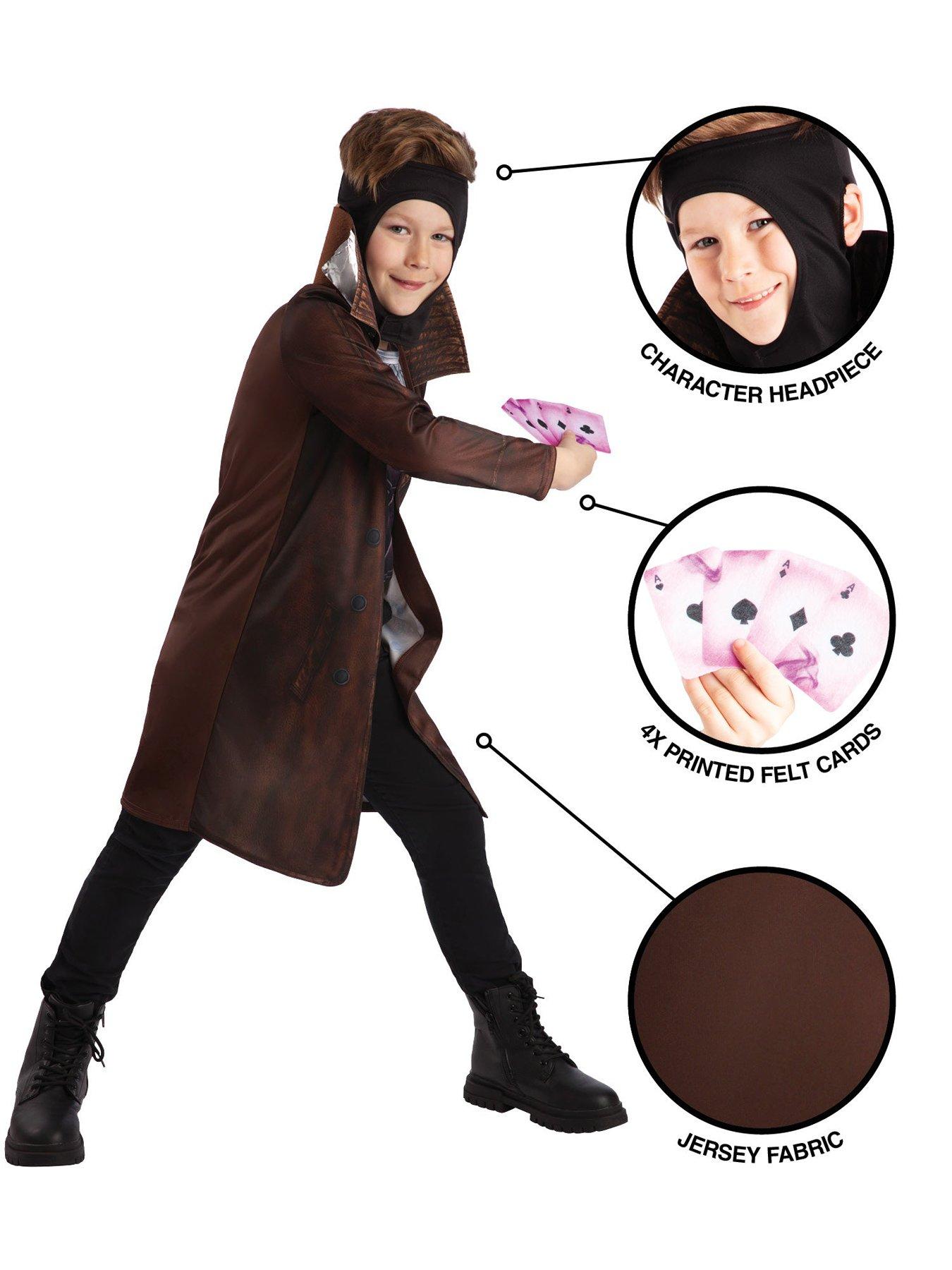Image 3 of 6 of The Avengers Avengers Doomsday: Mock Jacket Gambit Child Costume Fancy Dress