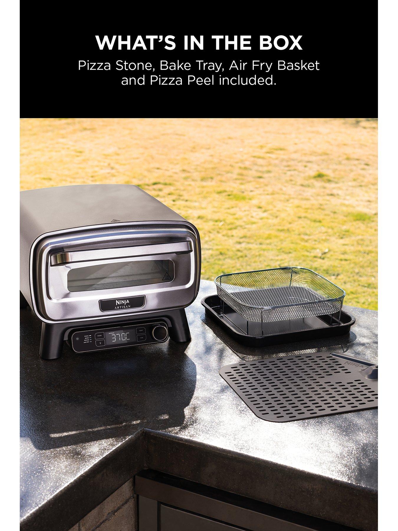 Image 2 of 7 of NINJA Artisan Electric Outdoor Pizza &amp; Air Fry Oven with Cover MO203UK