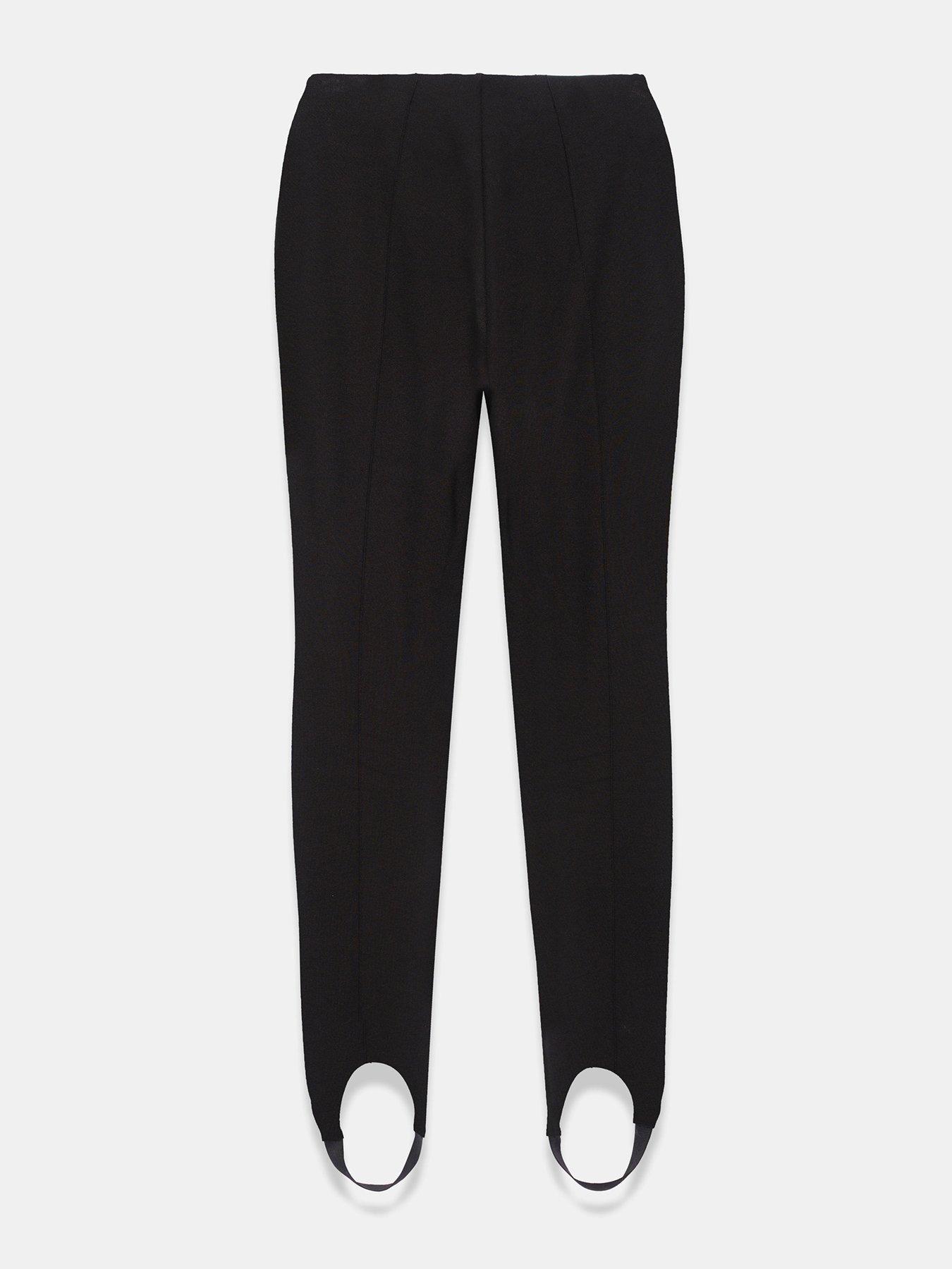 Image 6 of 6 of Mint Velvet Jersey Stirrup Leggings - Black