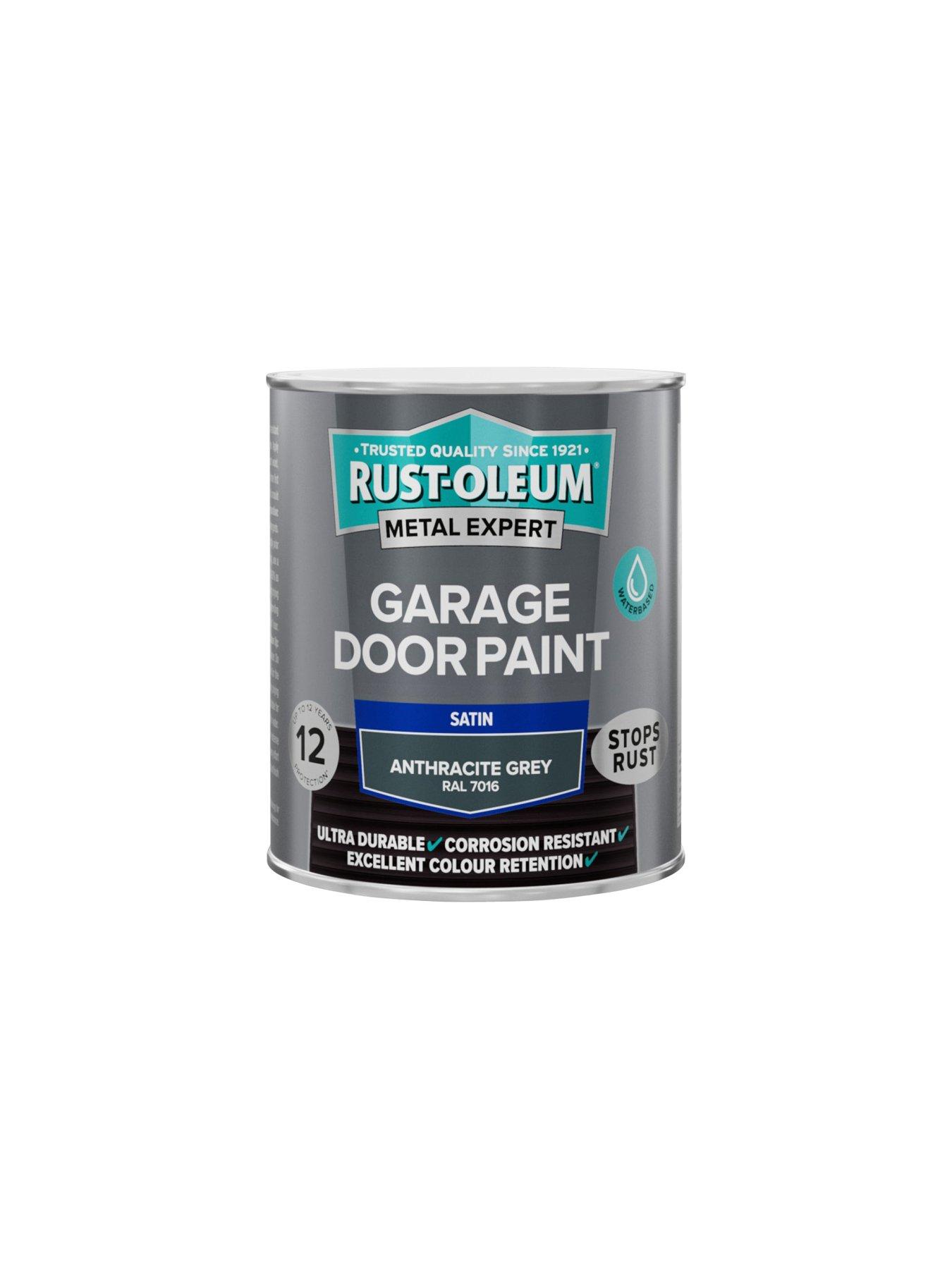 Image 7 of 7 of Rust-Oleum Metal Expert Garage Paint -Satin Anthracite 750ML