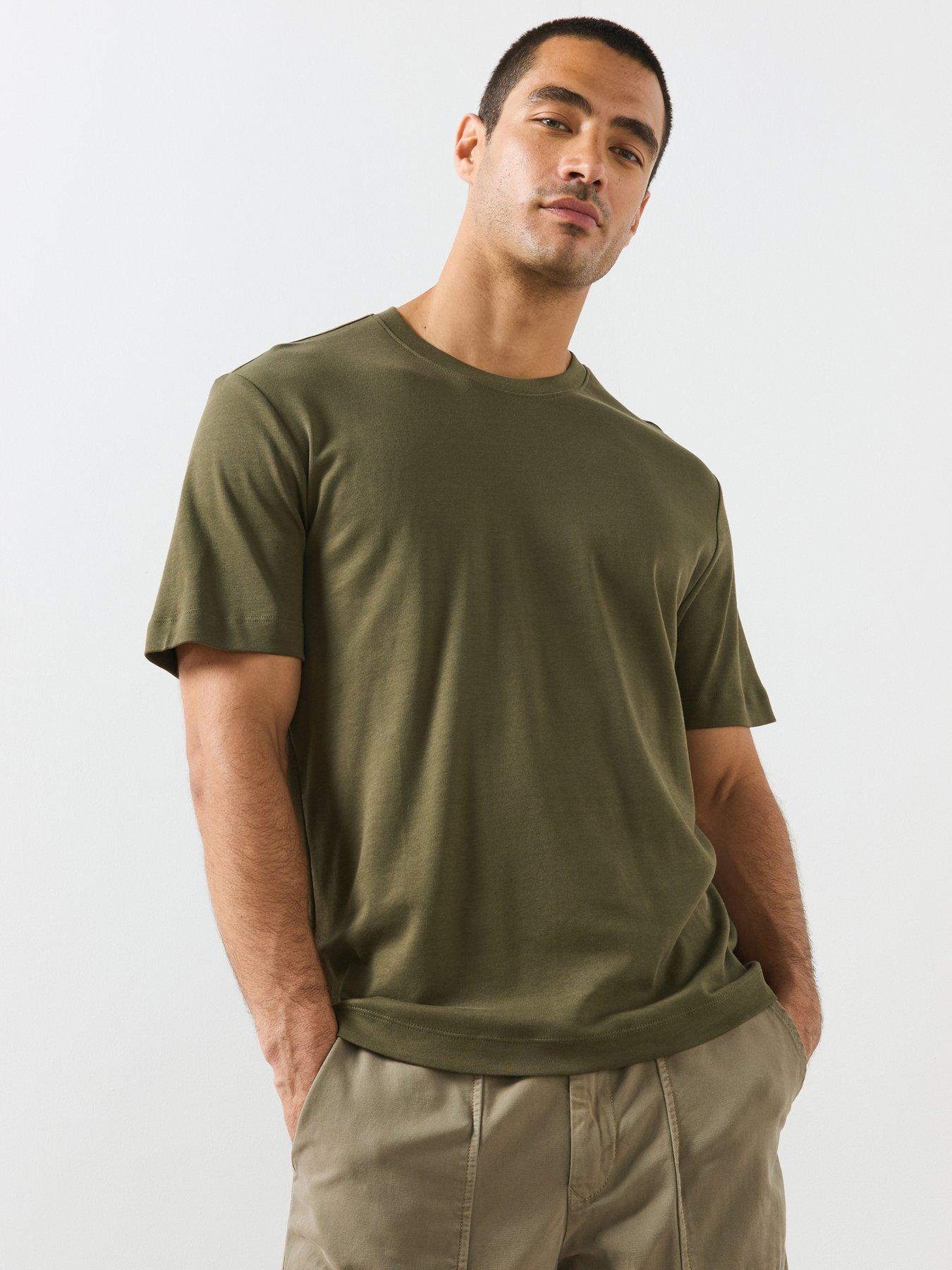 Mango Regular Fit T-Shirt - Green