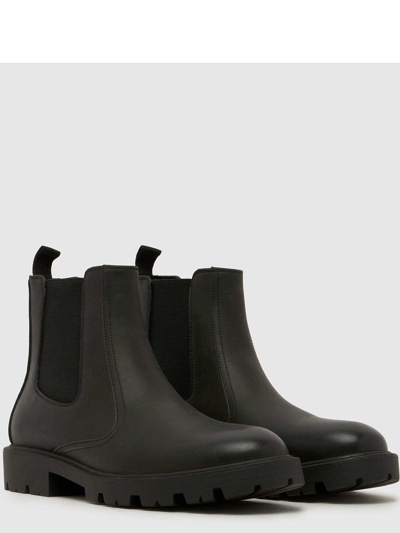 Image 3 of 4 of Schuh Mens Duke Chelsea Chunky Sole Boots - Black