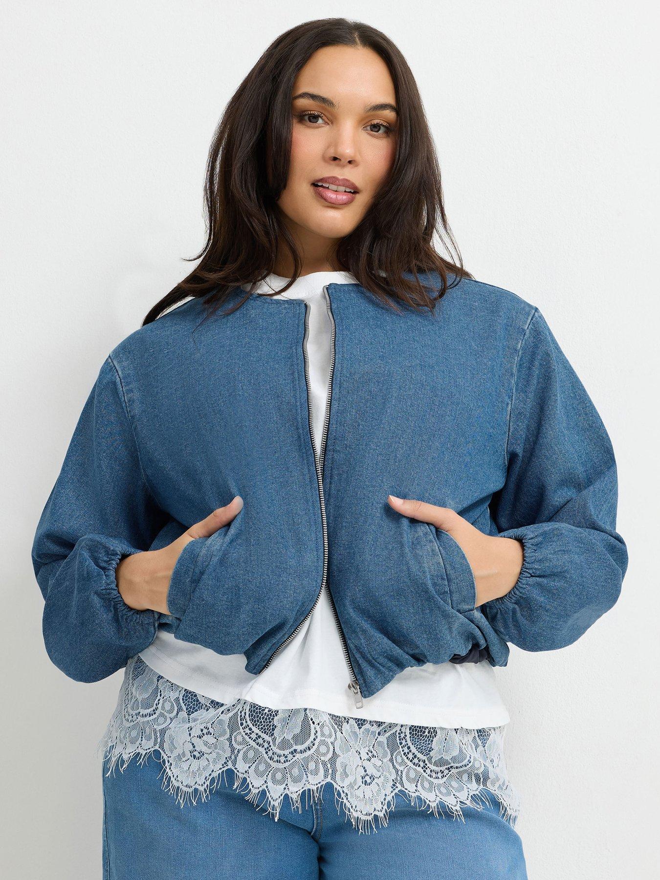 Image 1 of 4 of Yours Curve Barrel Jacket