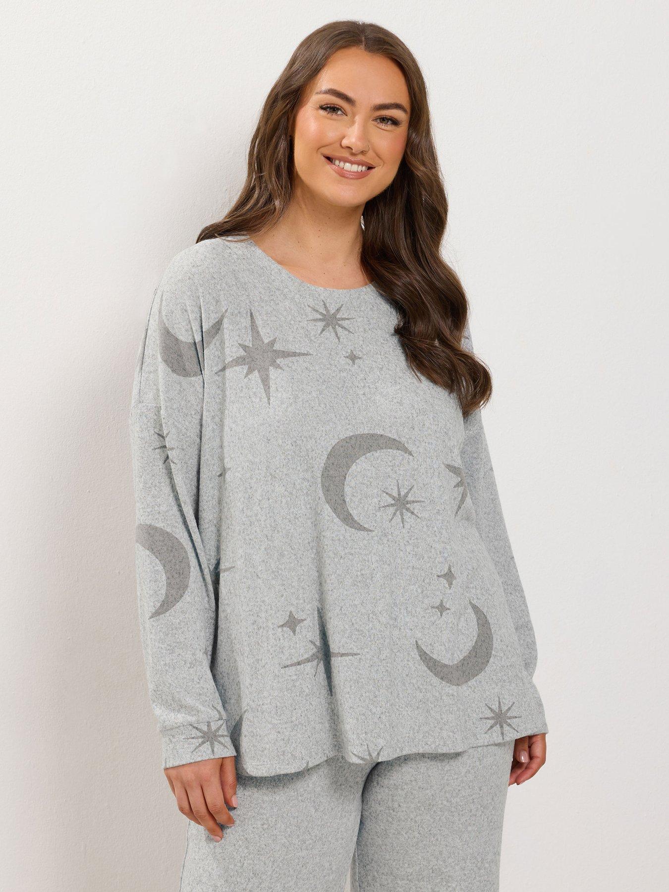 Image 1 of 4 of Yours Curve Celestial Jumper - Grey