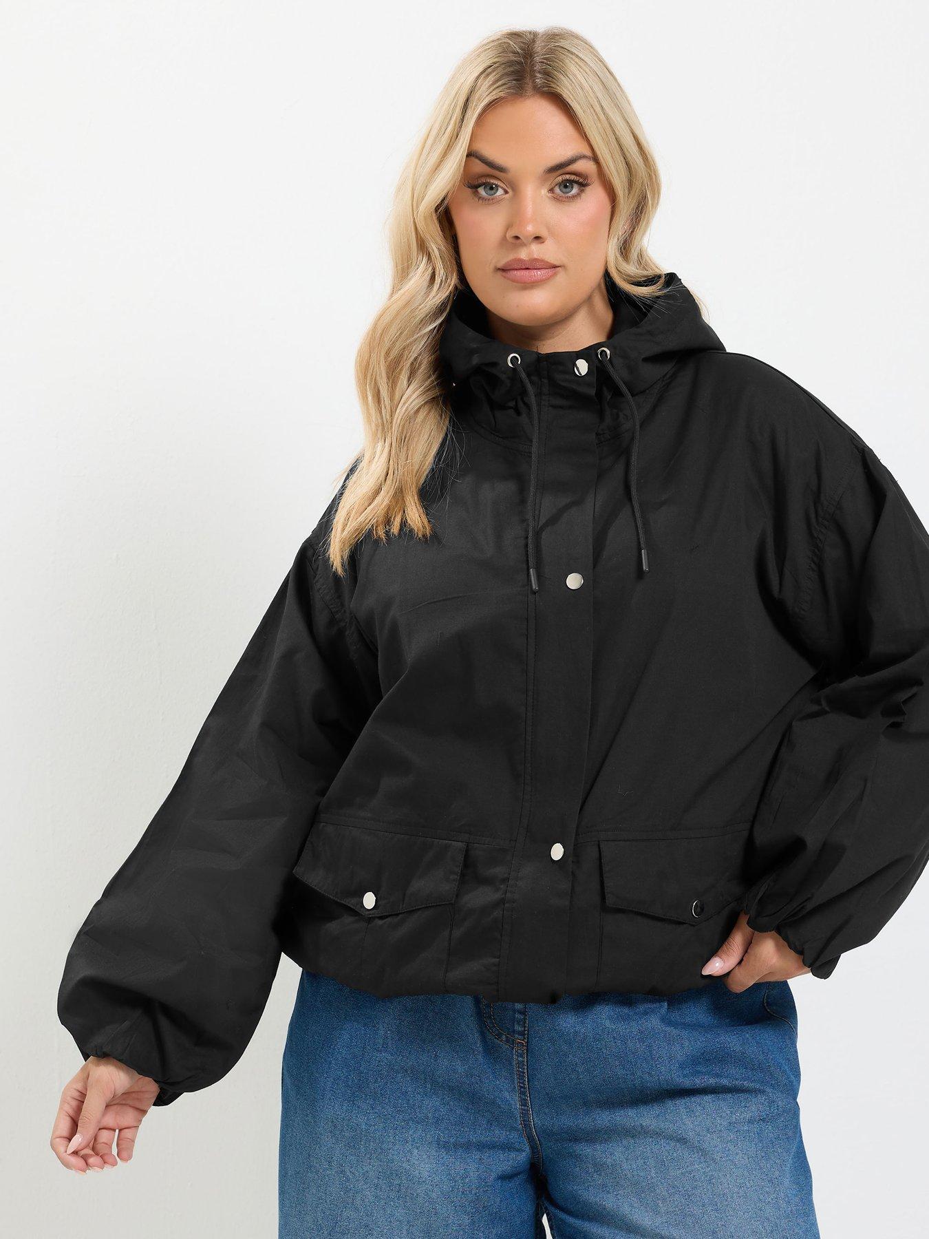 Image 1 of 4 of Yours Curve Zip Through&nbsp;Utility Jacket