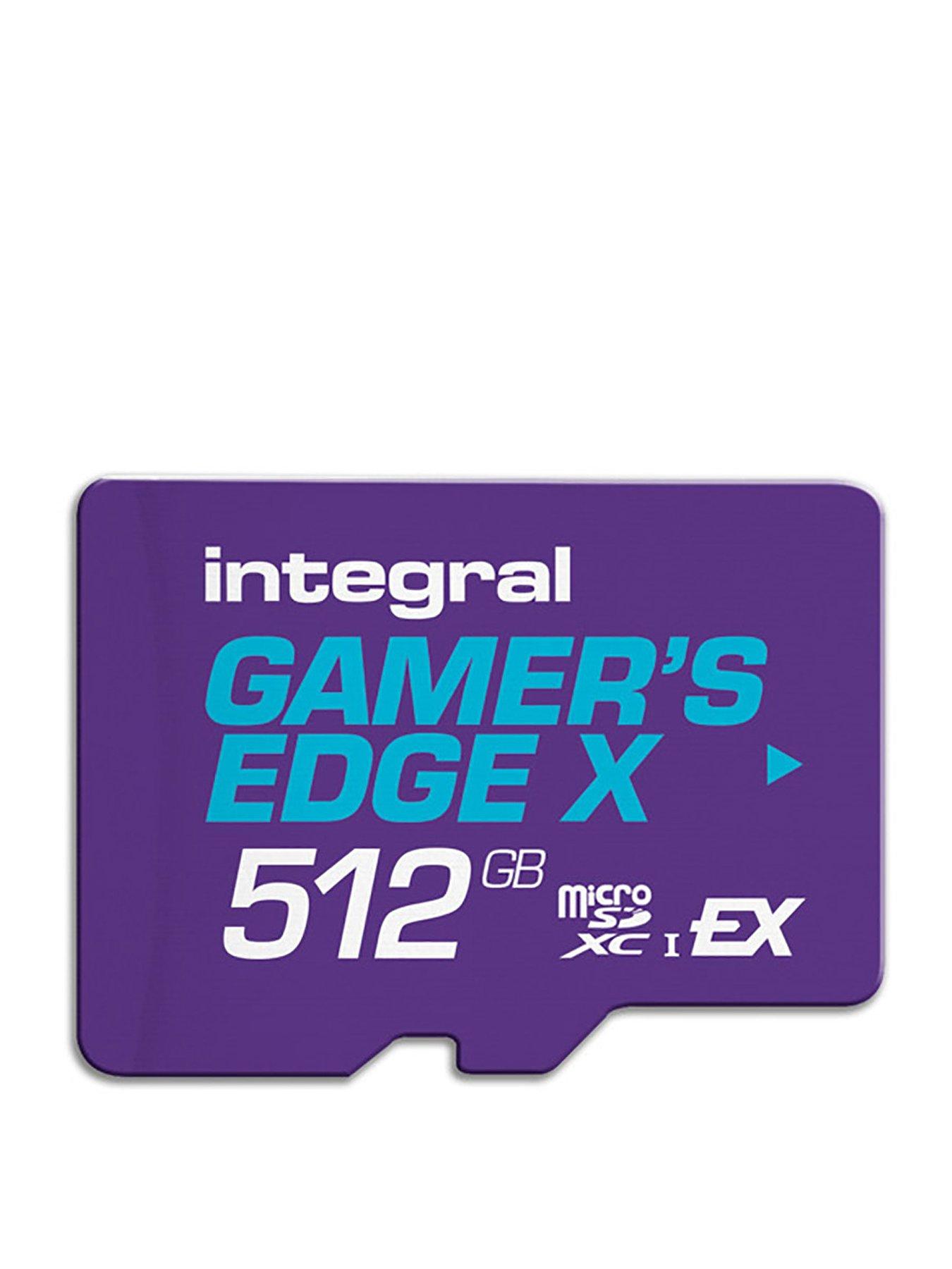 Integral 512GB Gamers' Edge X microSD card for the Nintendo Switch 2