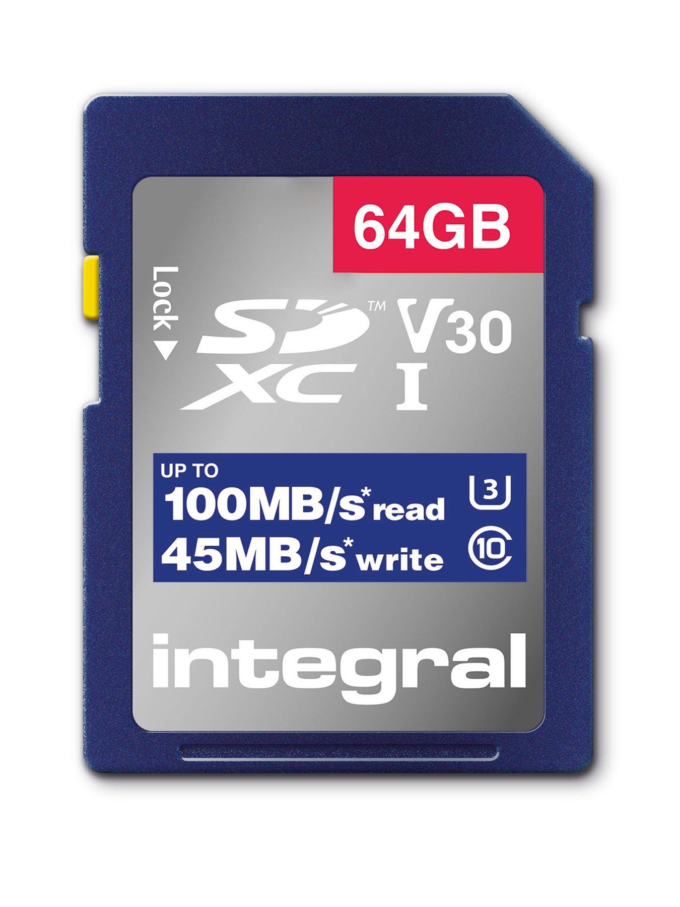 Image 1 of 2 of Integral 64GB High Speed SD Card UHS-I