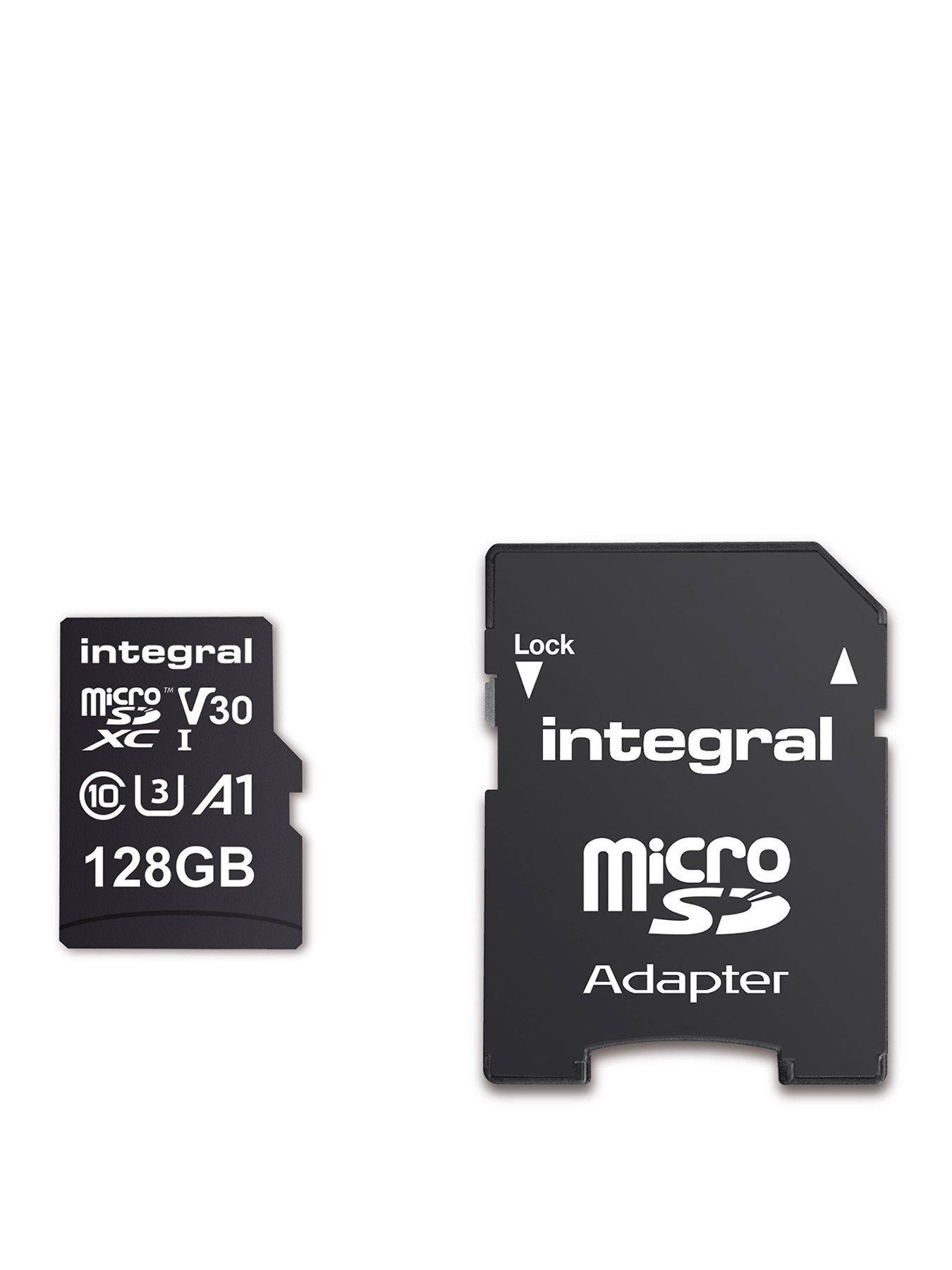 Integral 128GB High Speed microSD Card UHS-I