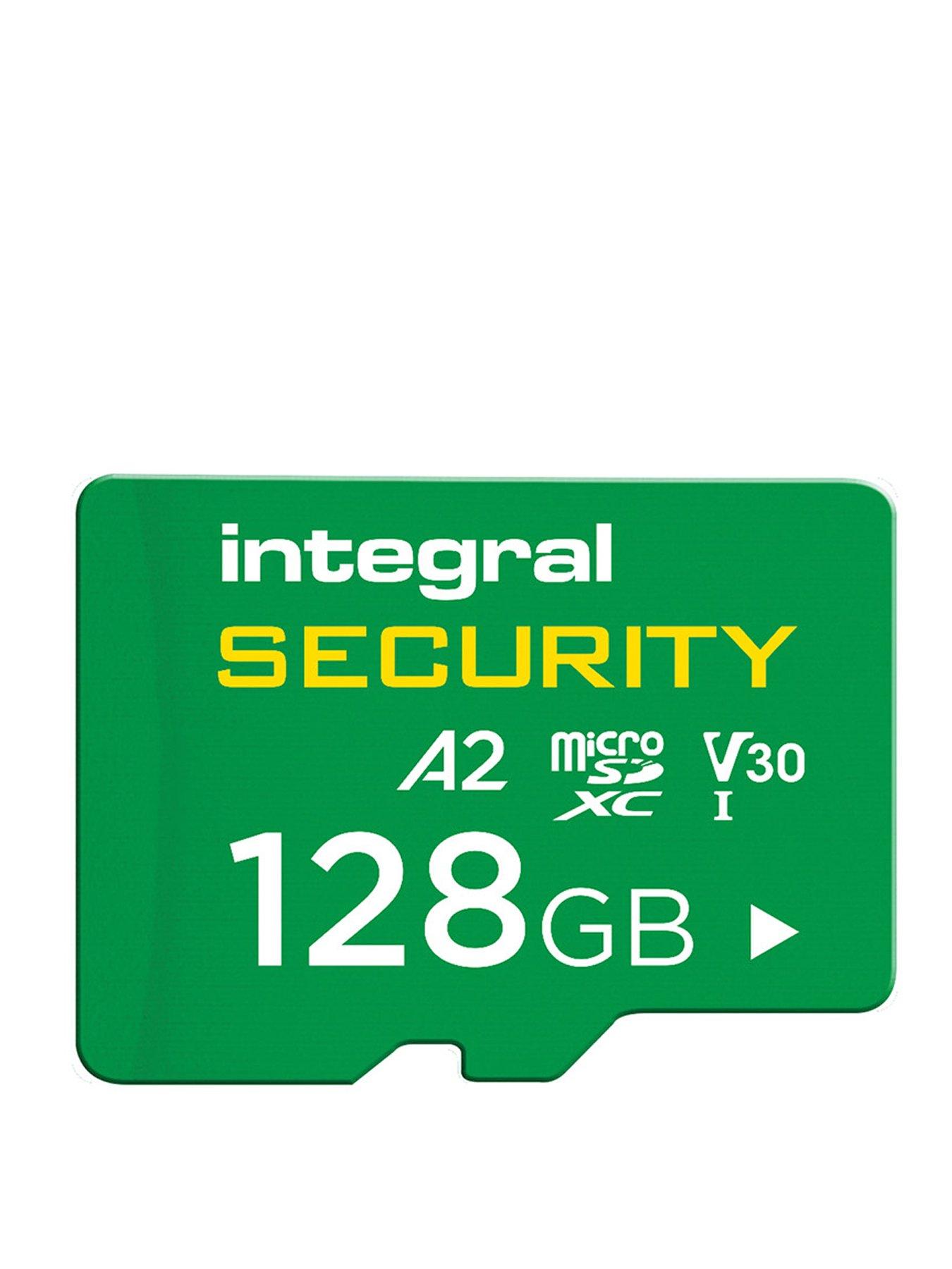 Image 1 of 2 of Integral 128GB High Endurance Security microSD Card
