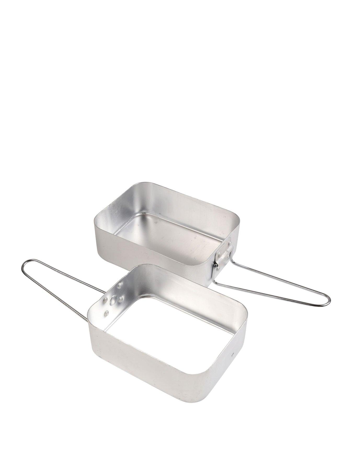 Regatta Unisex Metallic Silver Lightweight Aluminium Mess Tin Set In - Image 3