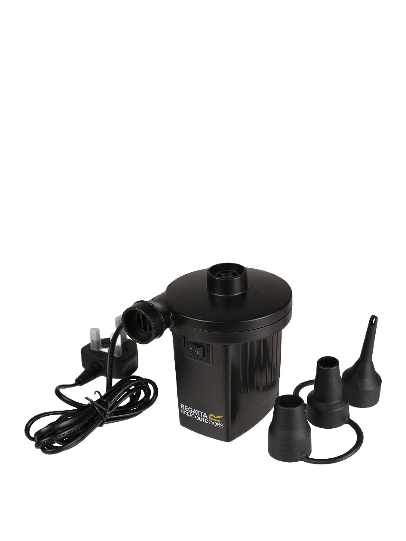 Regatta Compact 240V AC/DC 12V Electric Pump in Black - Image 3