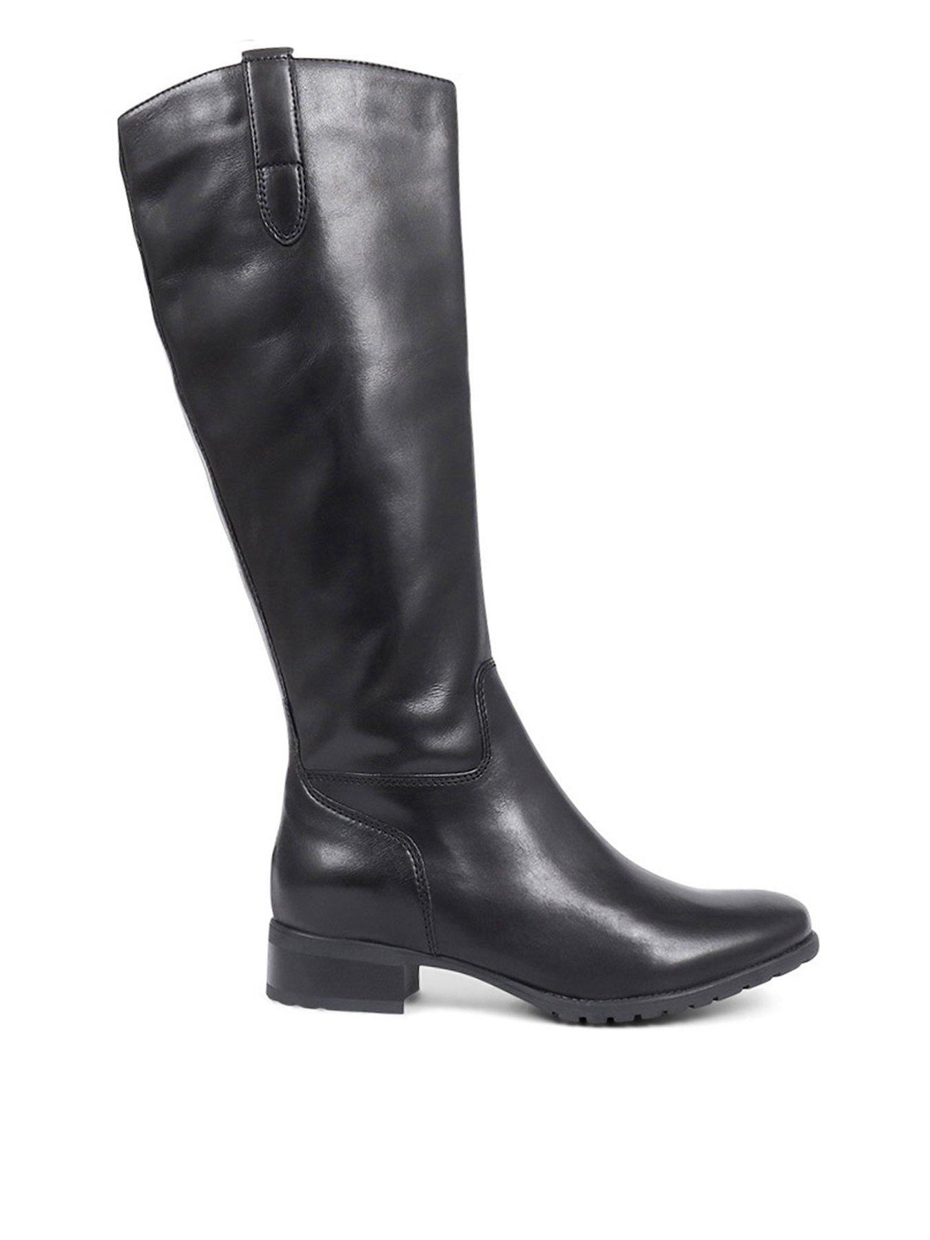 Image 1 of 5 of Jones Bootmaker Cinzia Knee High Riding Boot - Black