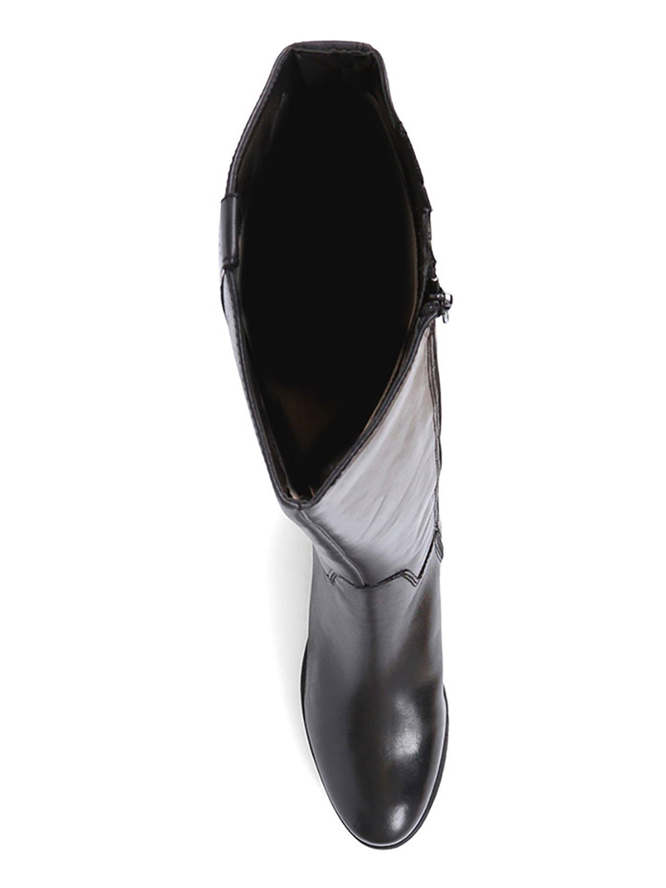 Image 4 of 5 of Jones Bootmaker Cinzia Knee High Riding Boot - Black