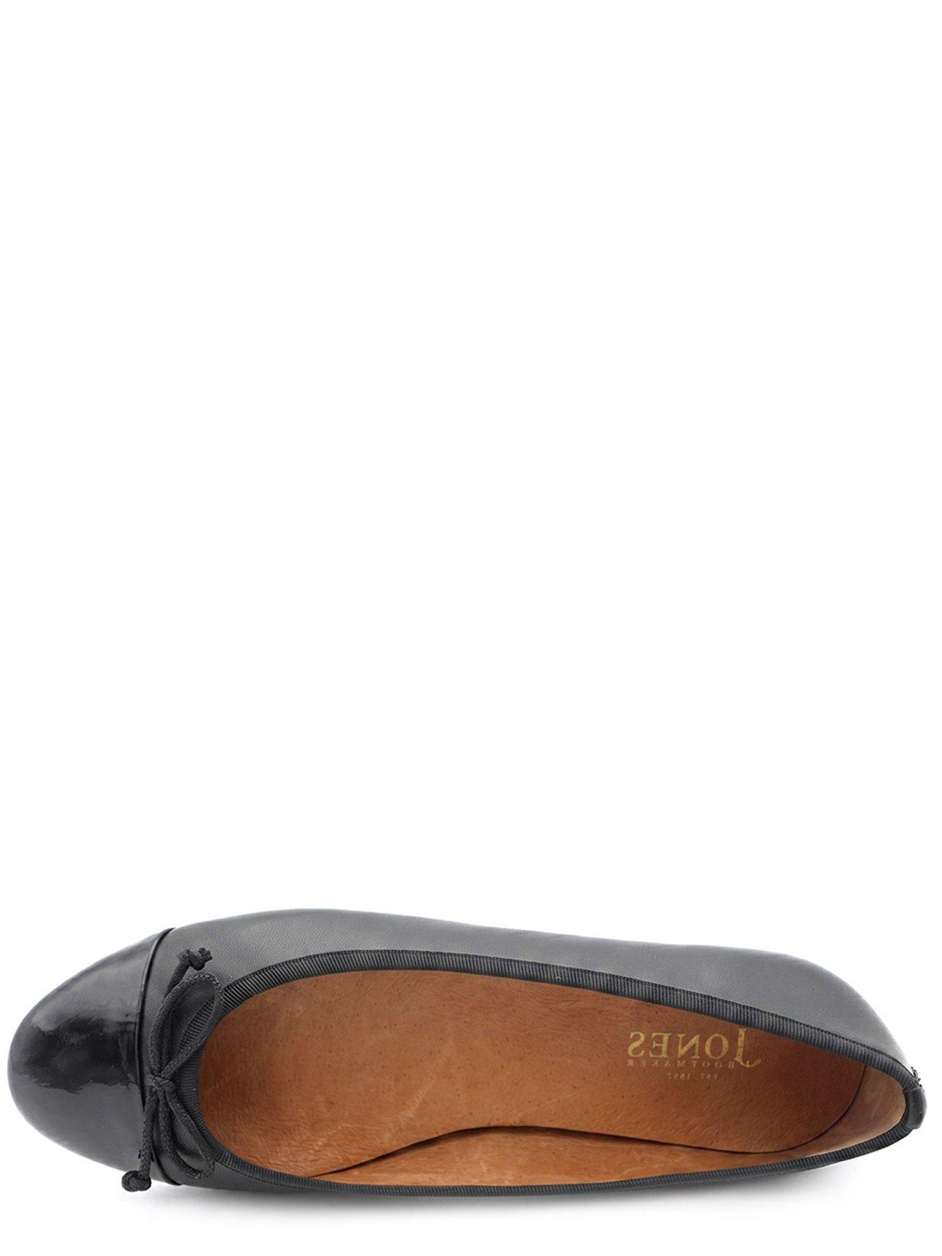 Image 4 of 6 of Jones Bootmaker Olivie Ballerina Pump - Black/black