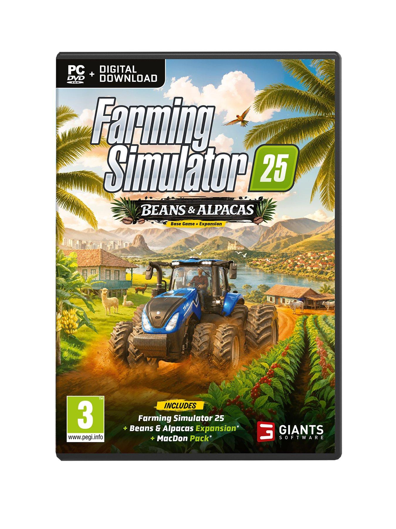 Image 1 of 7 of PC Games Farming Simulator 25: Beans & Alpacas Edition PC