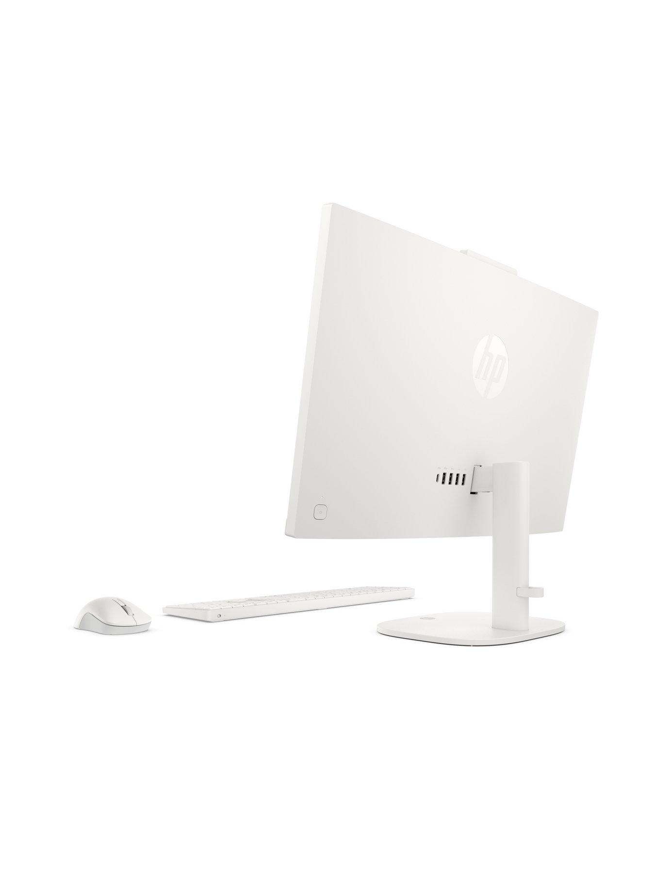 Image 3 of 5 of HP OmniStudio AiO Desktop - AMD Ryzen 5 - 8GB RAM - 256GB SSD - 23.8in - White