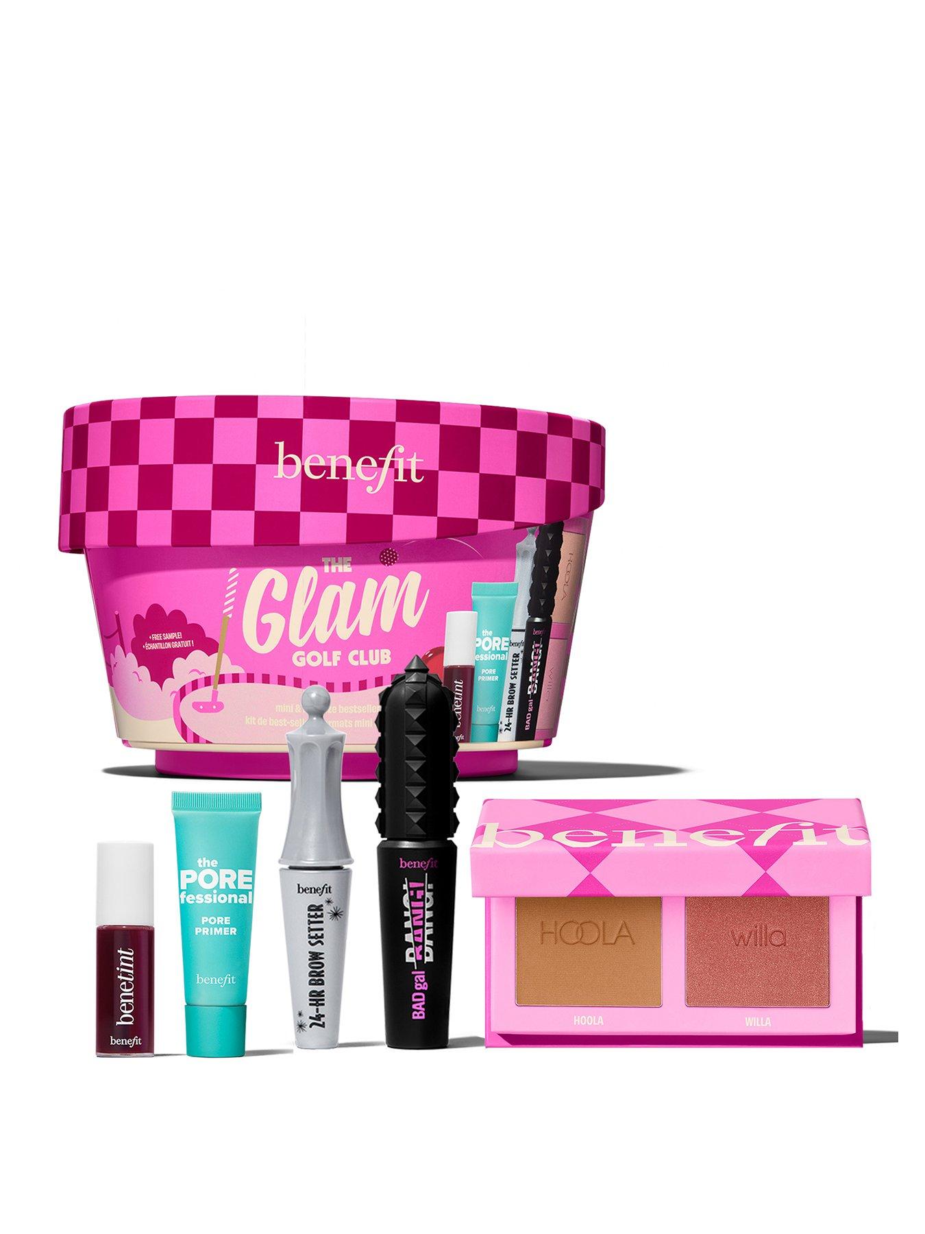 Image 1 of 7 of Benefit The Glam Golf Club, 6-piece Full Face Makeup Gift Set, Worth &pound;68.61