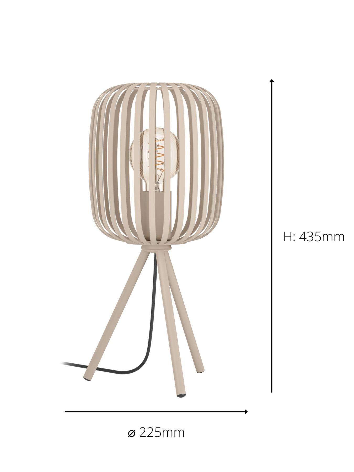 Image 3 of 4 of Eglo EGLO Romazzina Sandy-coloured Caged Table Lamp