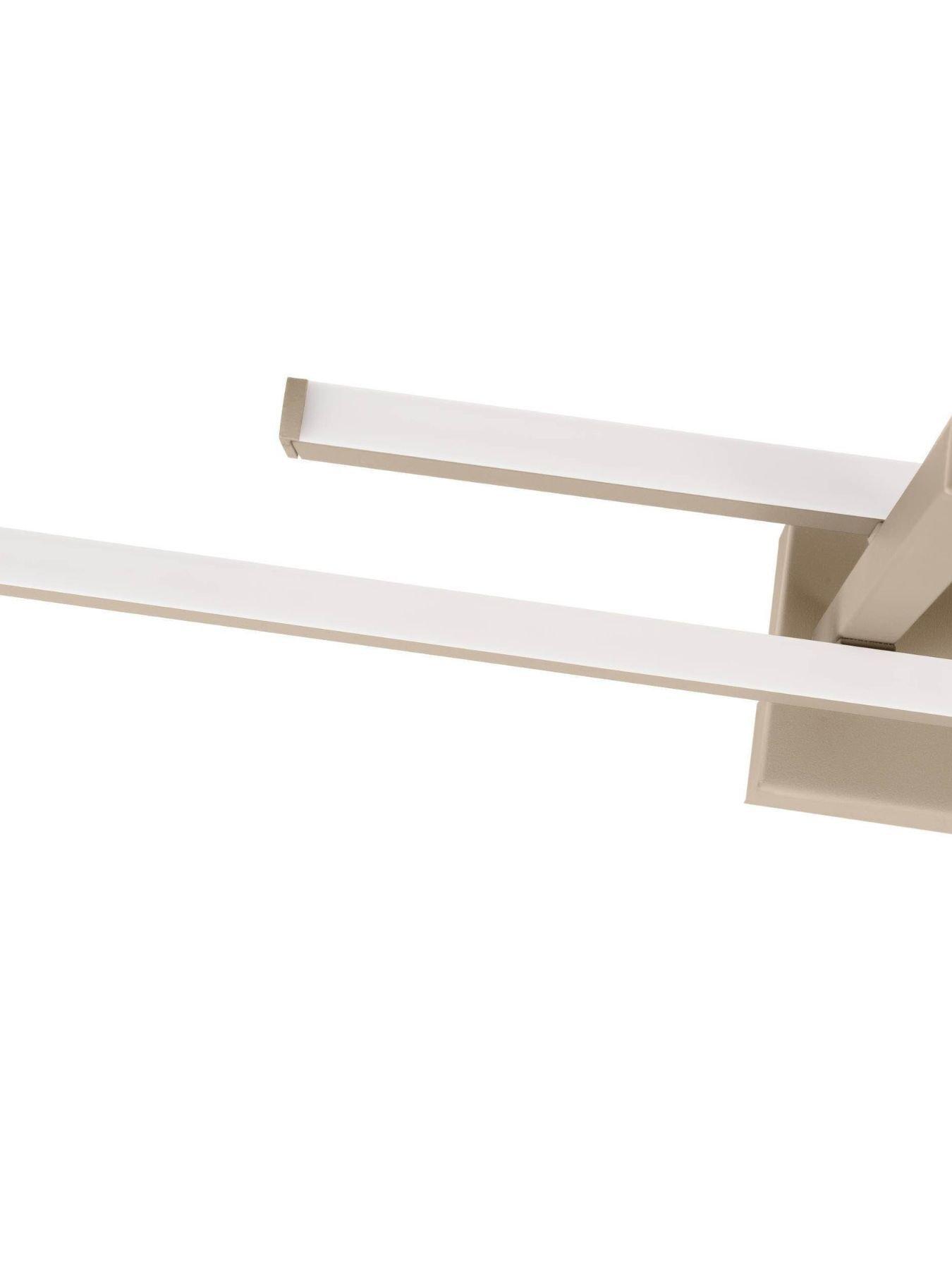 Image 4 of 4 of Eglo EGLO Trepiliano Aluminium &amp; Steel Modern LED Linear Ceiling Light, Sandy