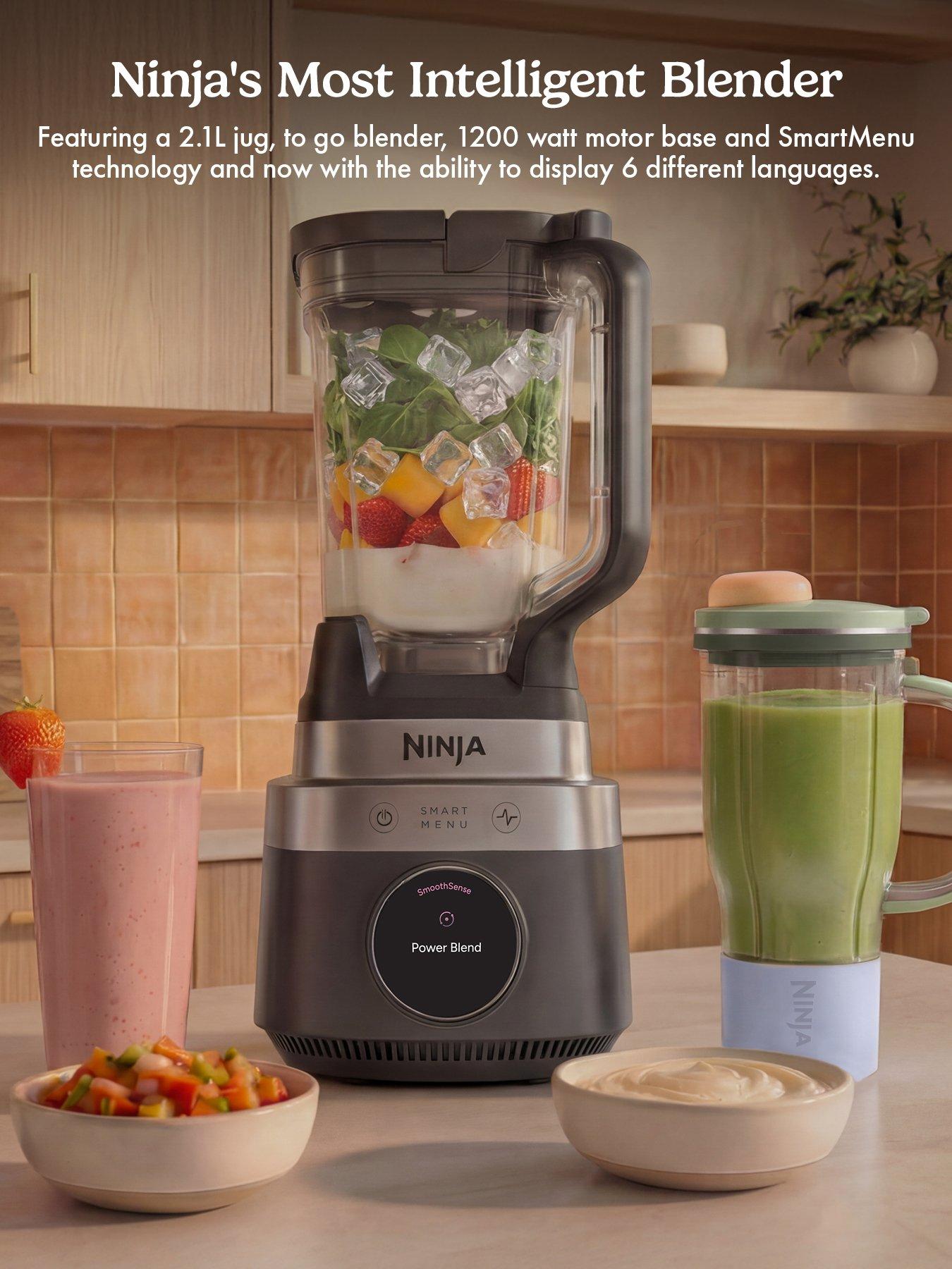 Image 2 of 8 of NINJA CrushBOSS 2-in-1 Blender Duo with BlendBOSS Tumbler - Onyx LB301UKBK
