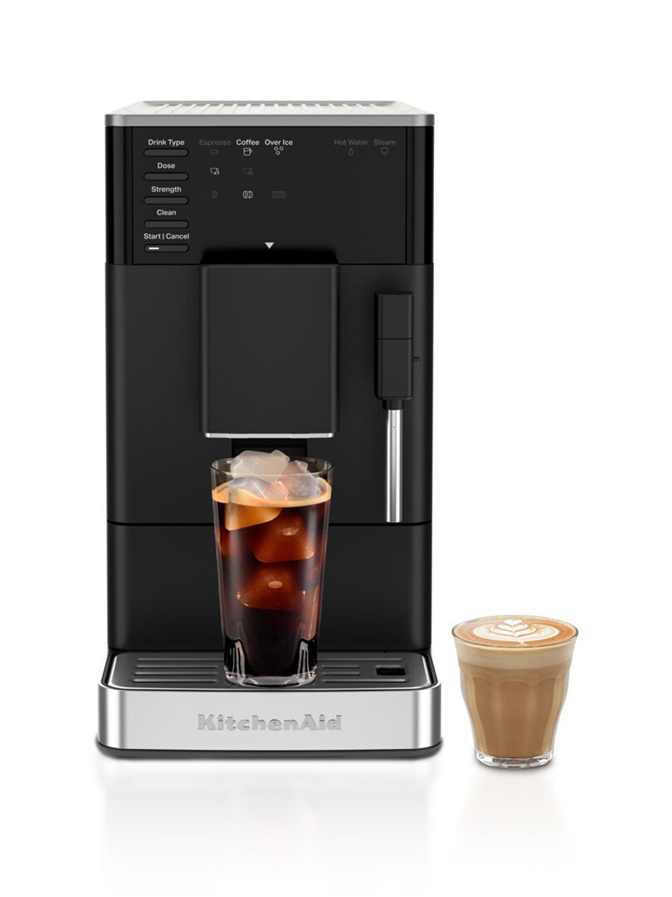 KitchenAid Fully Automatic Espresso Machine with Iced Coffee KF2-Matte Black